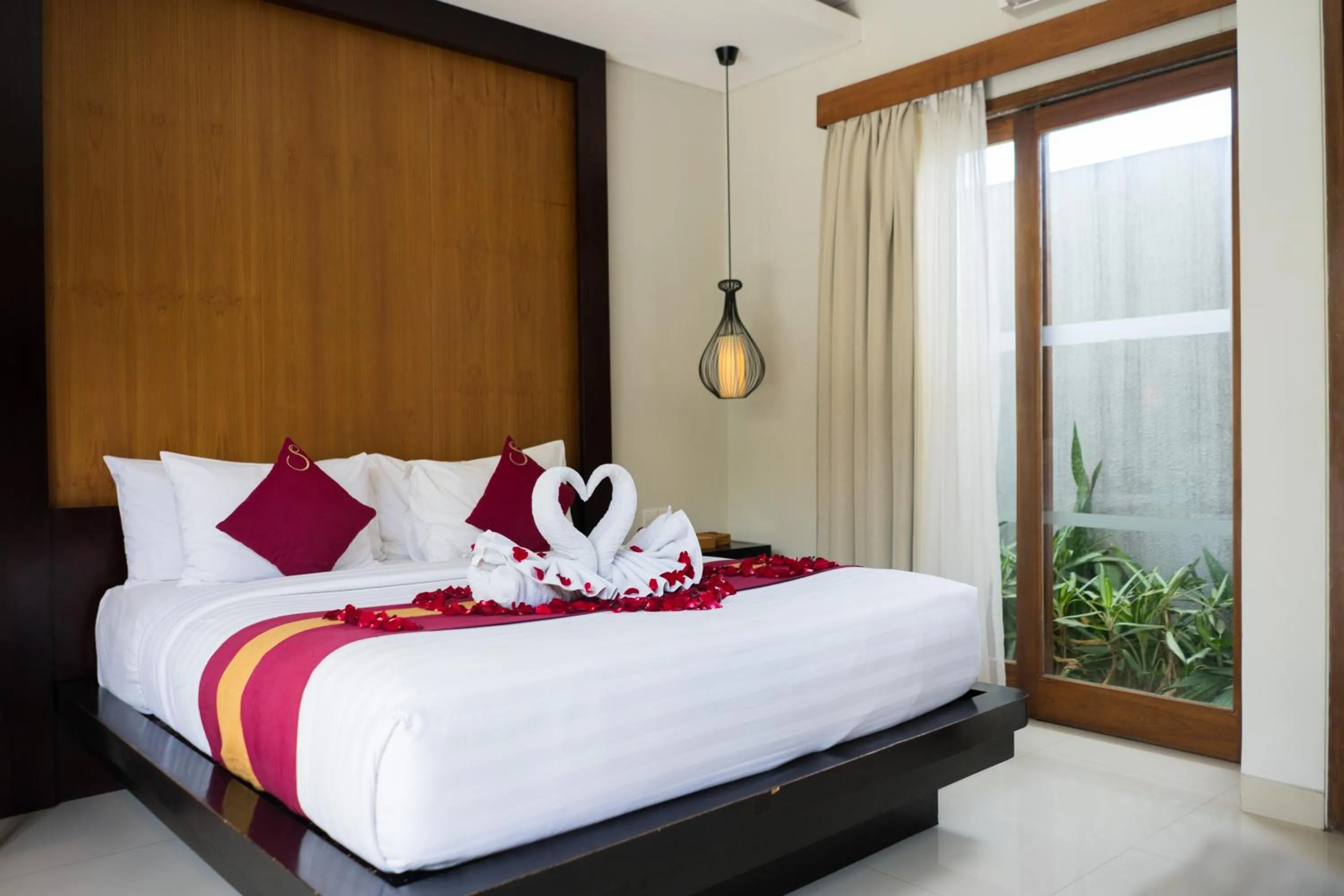 Bedroom, Bed in Samaja Villas Seminyak