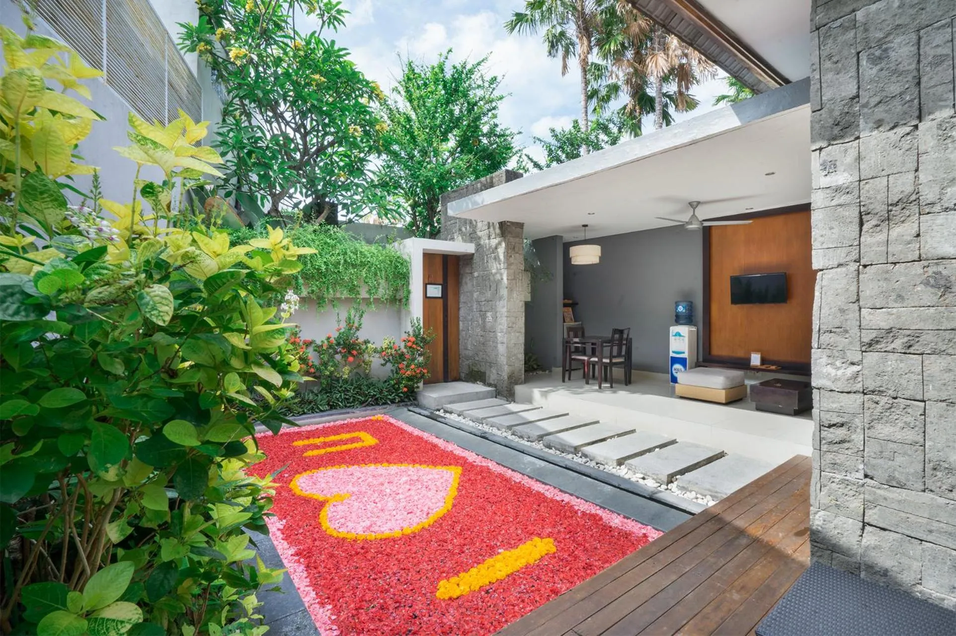 Swimming pool in Samaja Villas Seminyak