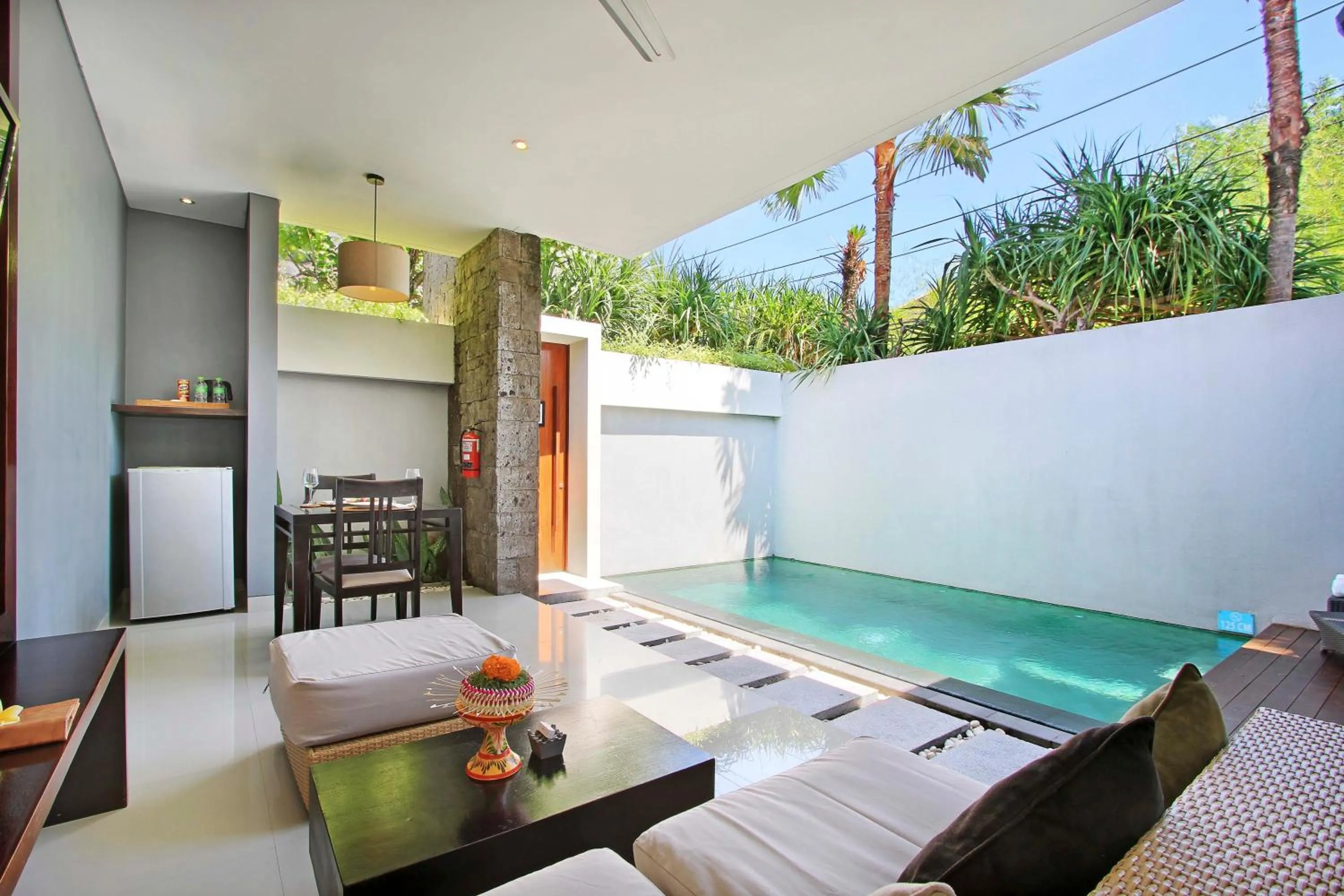 Living room in Samaja Villas Seminyak