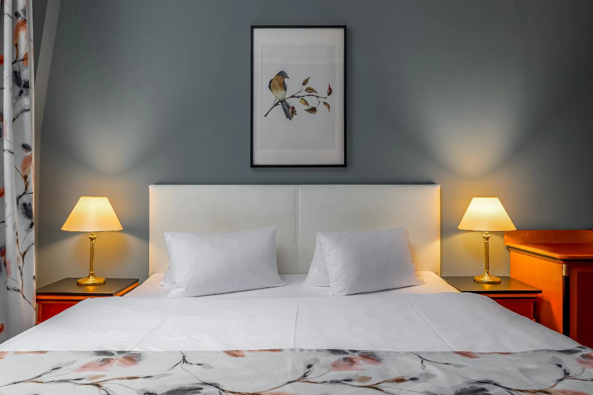 Bed in Spa & Wellness Hotel Silva