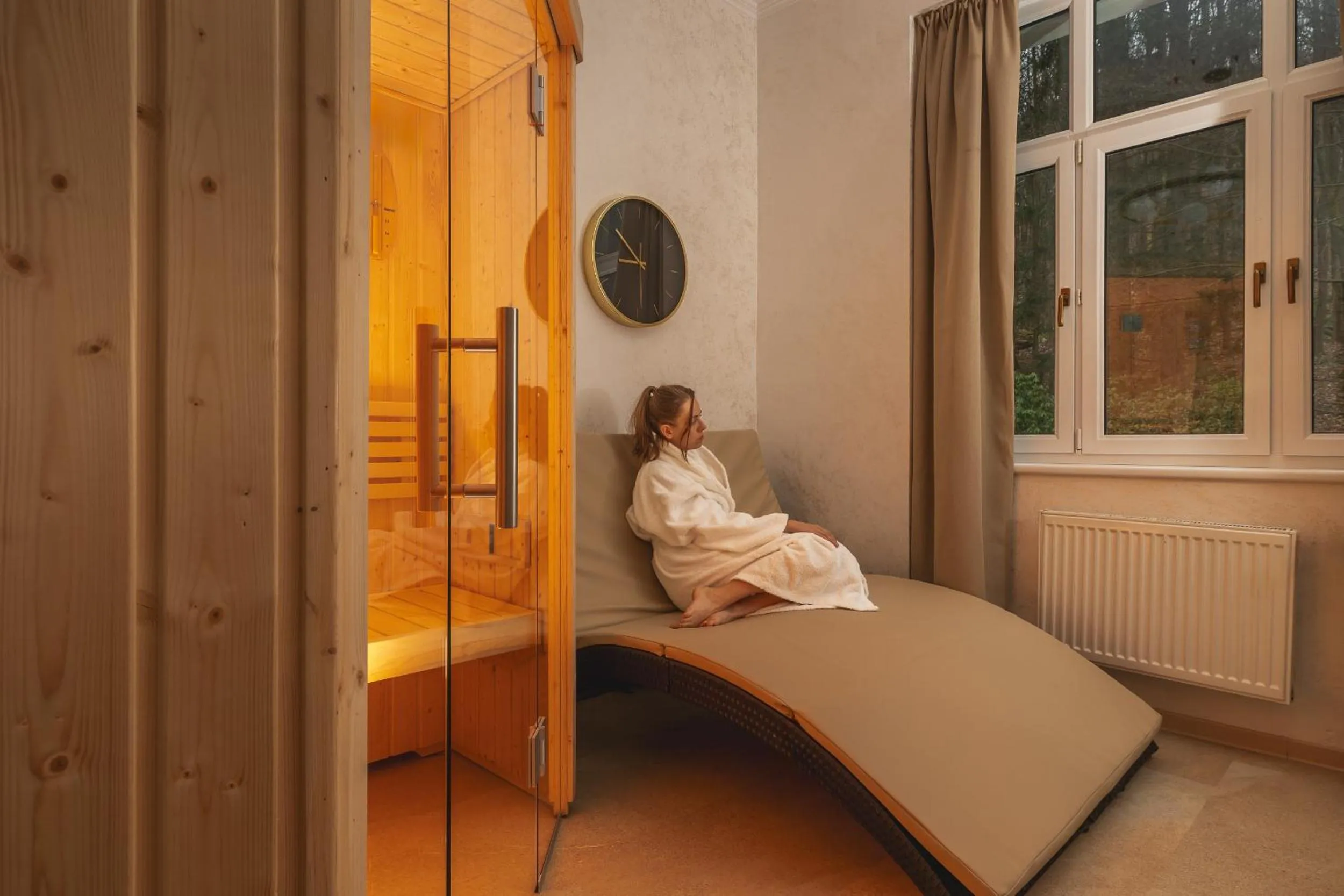 Sauna in Spa & Wellness Hotel Silva