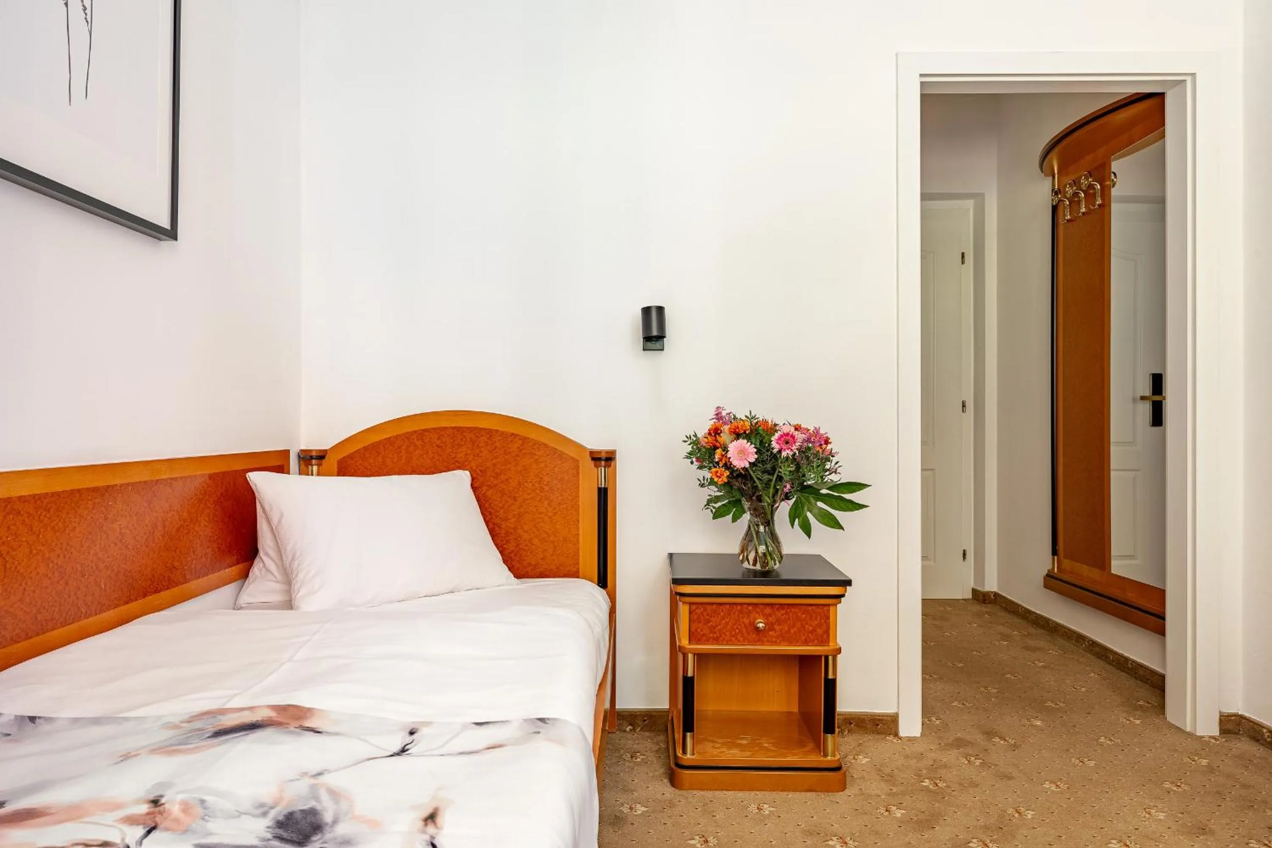 Bed in Spa & Wellness Hotel Silva