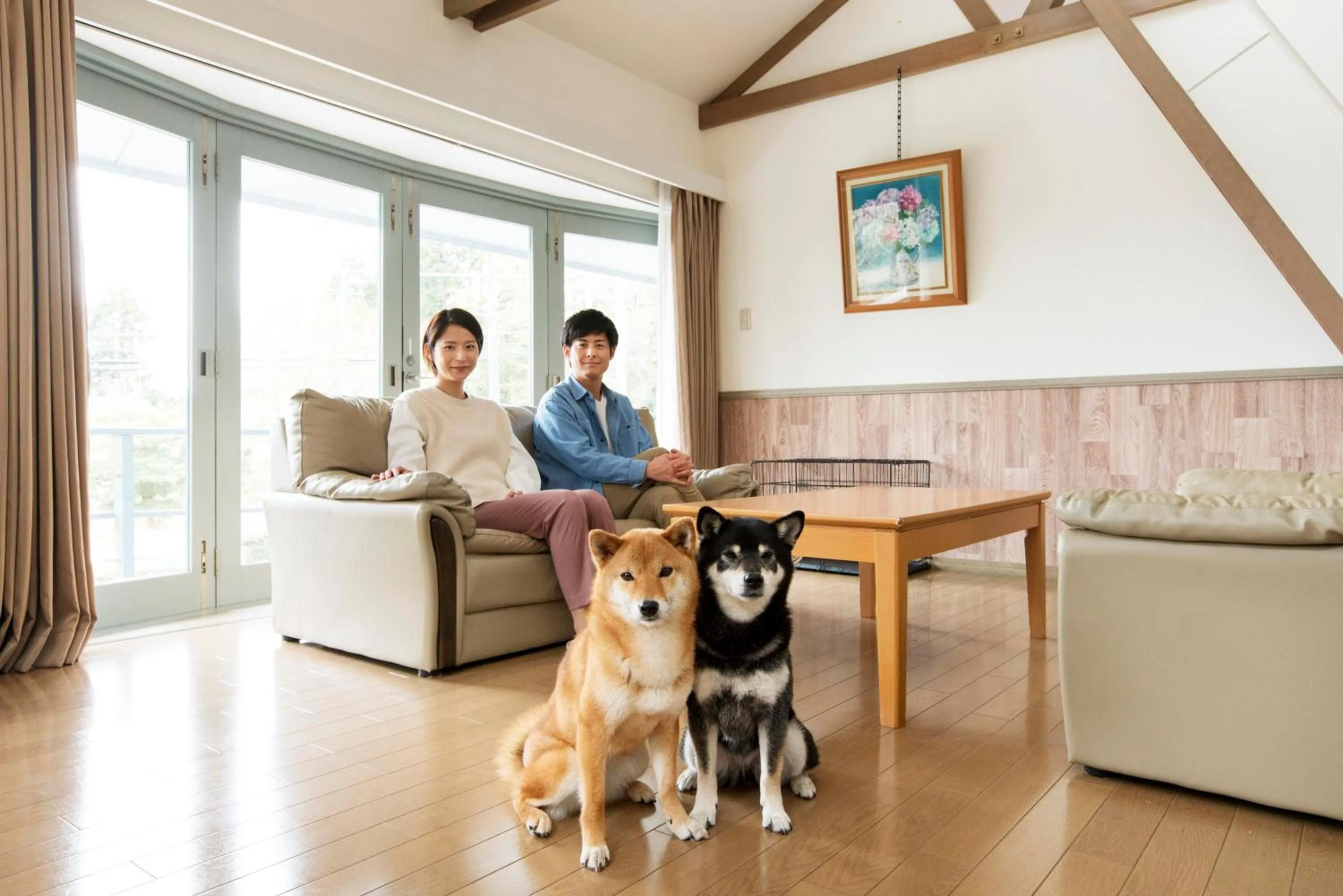 People in Izu-Kogen Wan Wan Paradise Hotel & Cottage