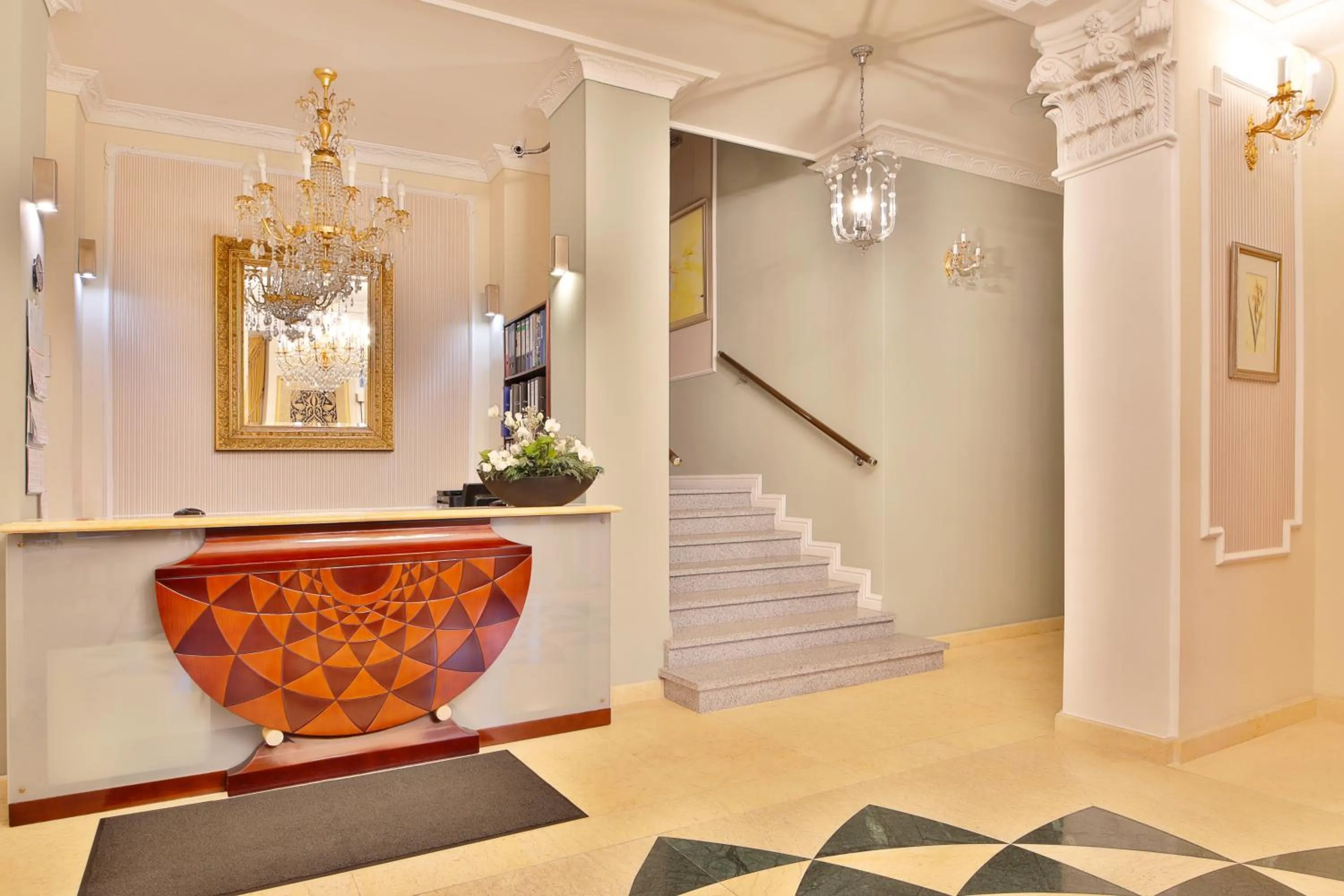 Lobby or reception in Sun Palace Wellness Hotel