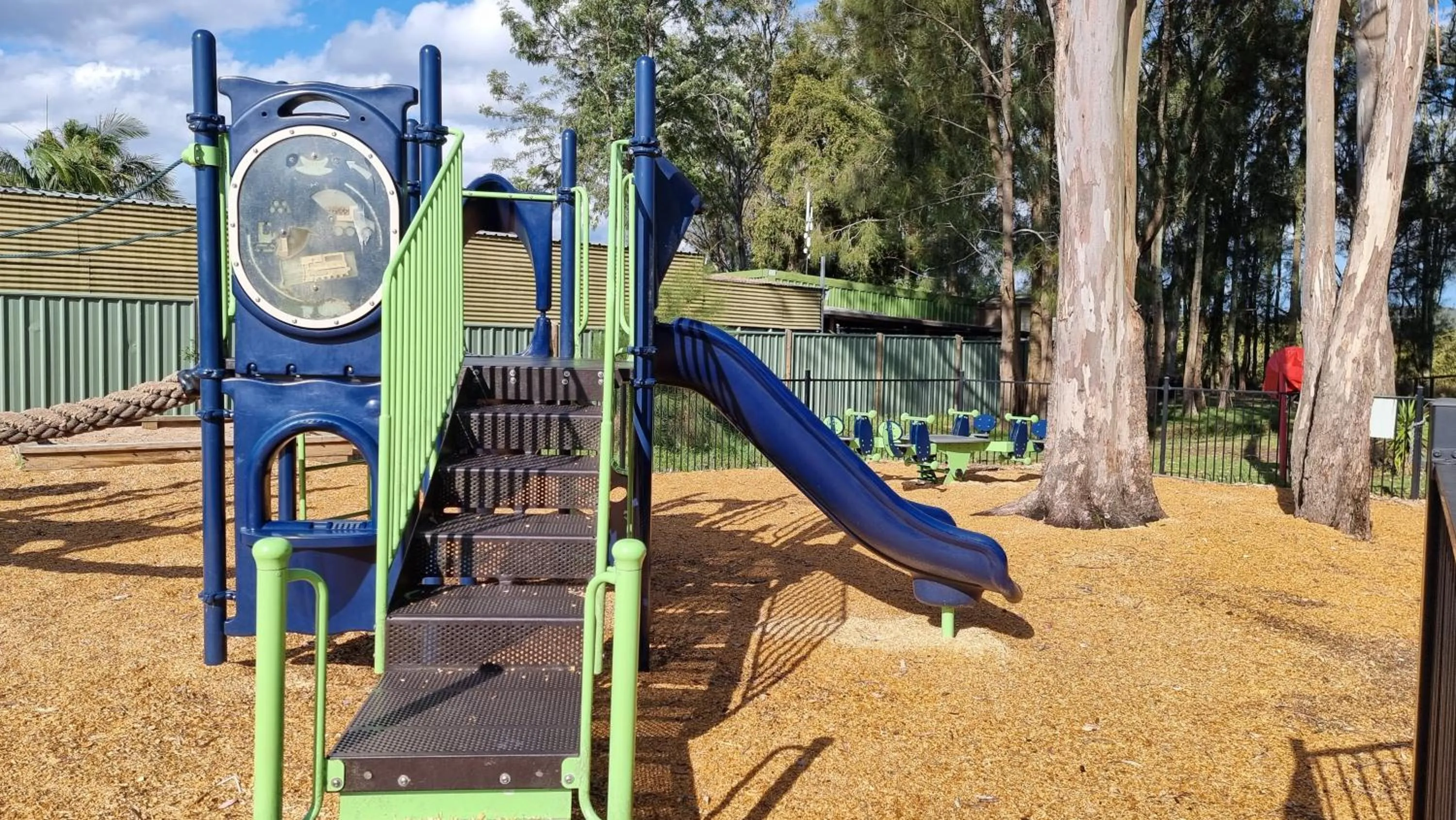 Children play ground in BIG4 Karuah Jetty Holiday Park