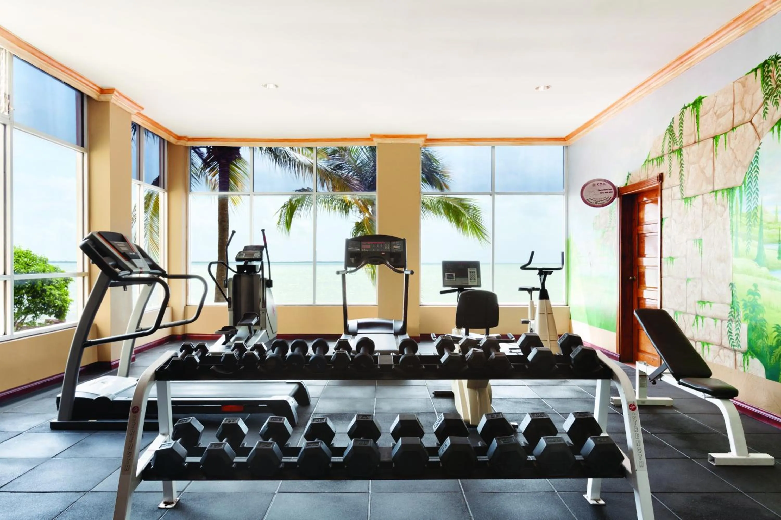 Fitness centre/facilities in Ramada by Wyndham Princess Belize City