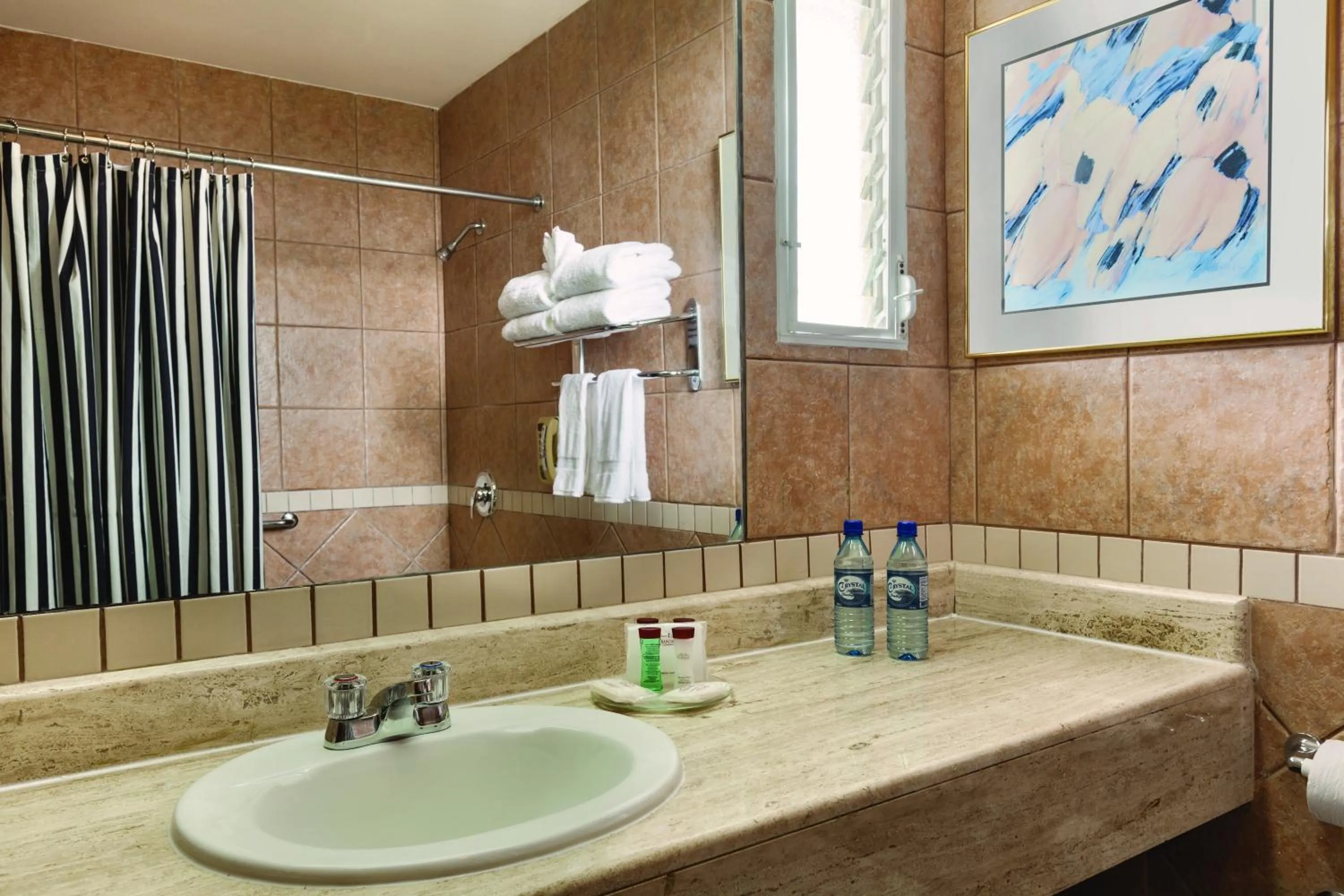 Shower in Ramada by Wyndham Princess Belize City