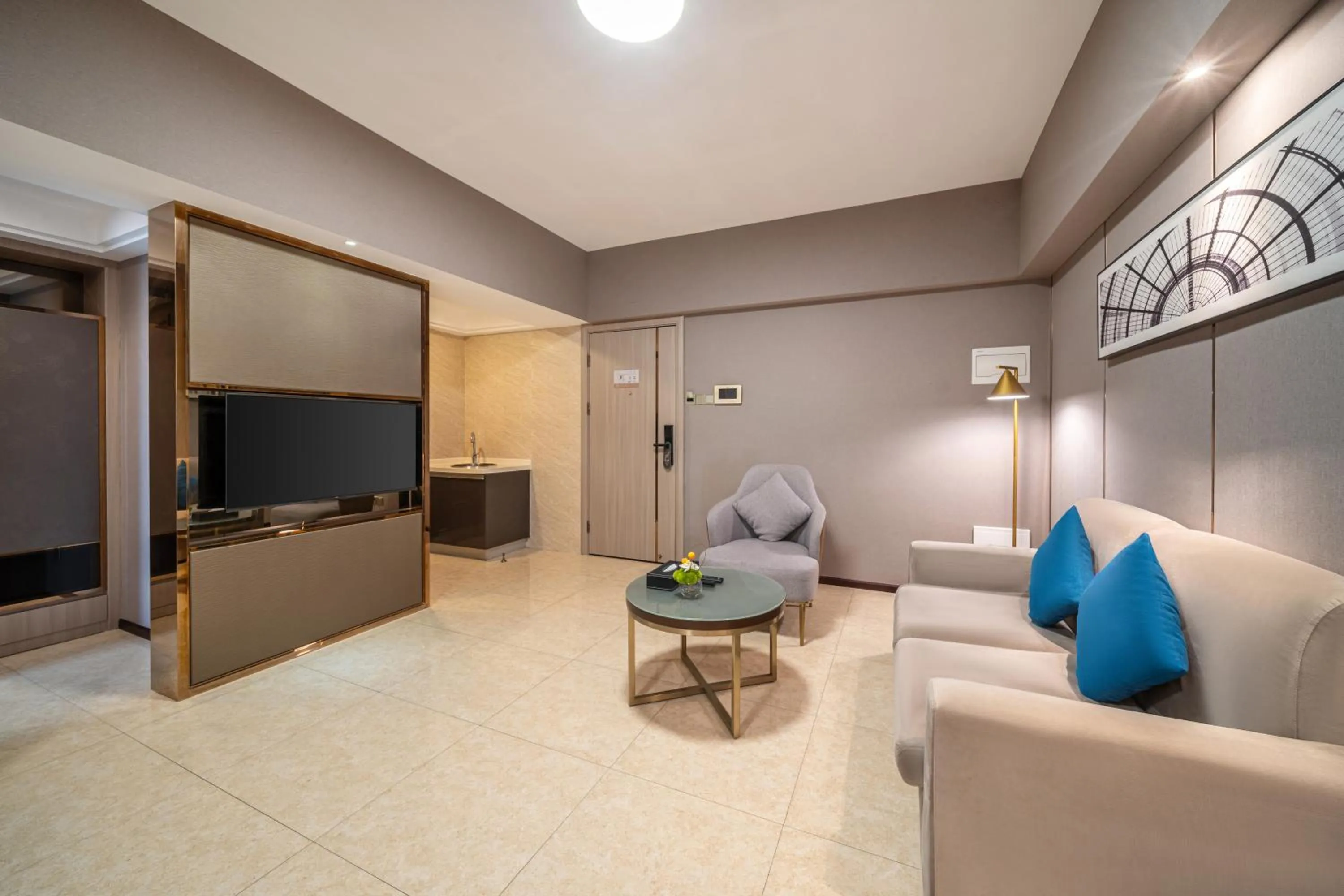 Living room in Foshan Poltton International Serviced Apartment