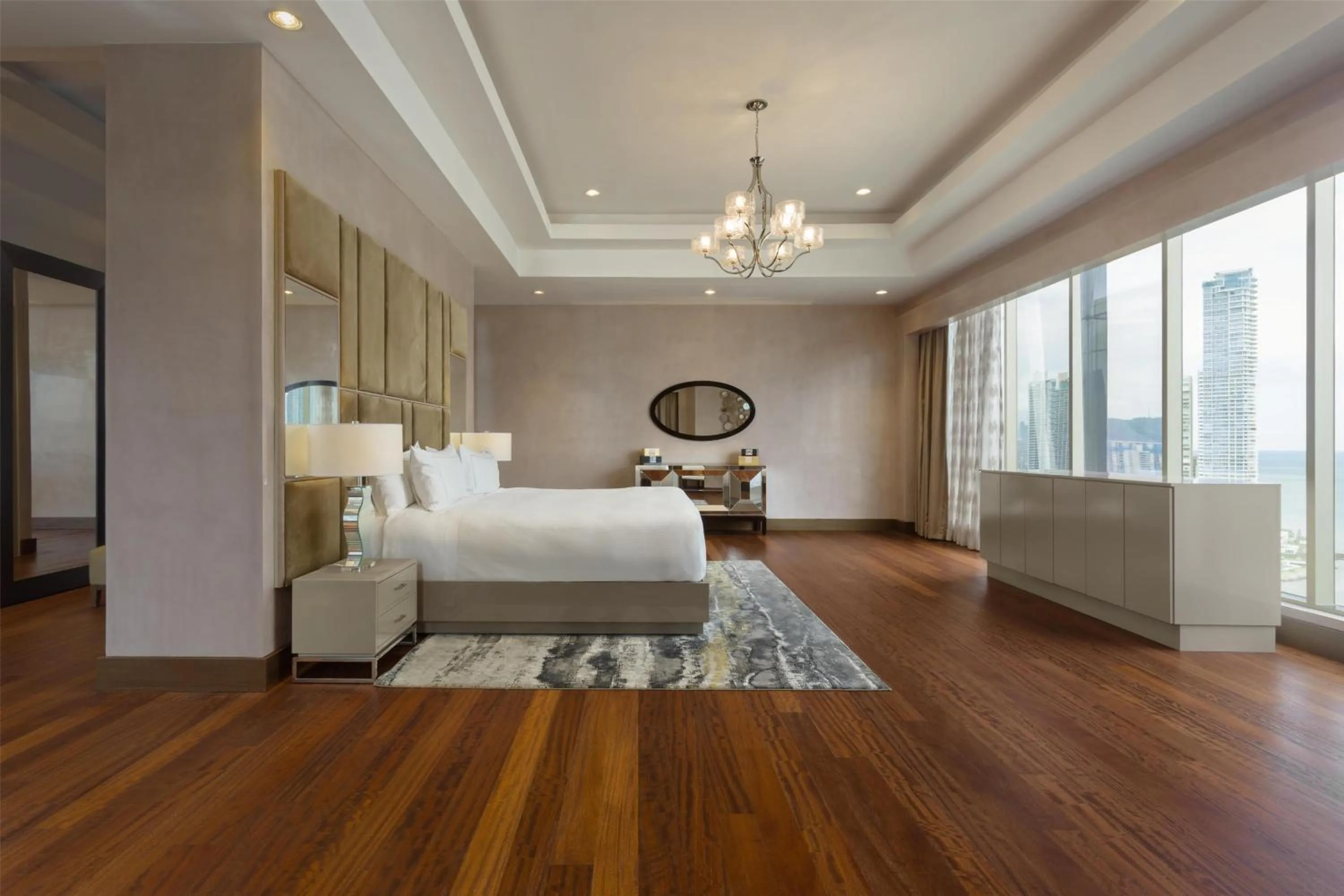 Bed in Hilton Panama