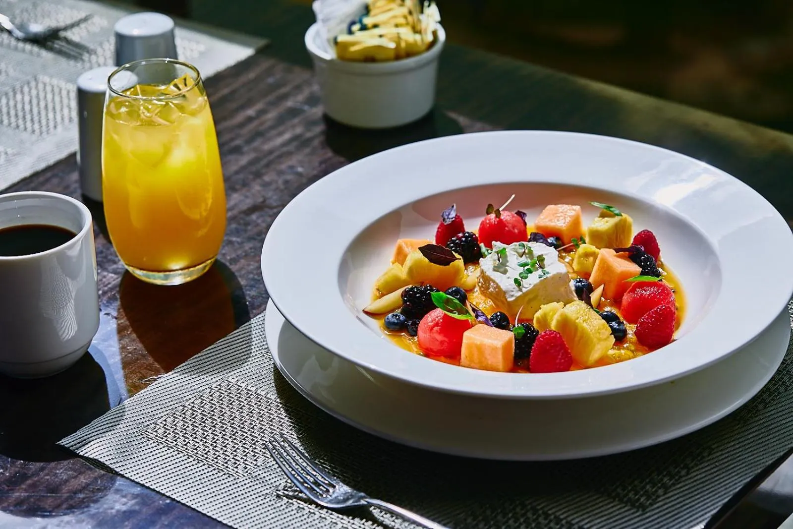 Breakfast in Hilton Panama