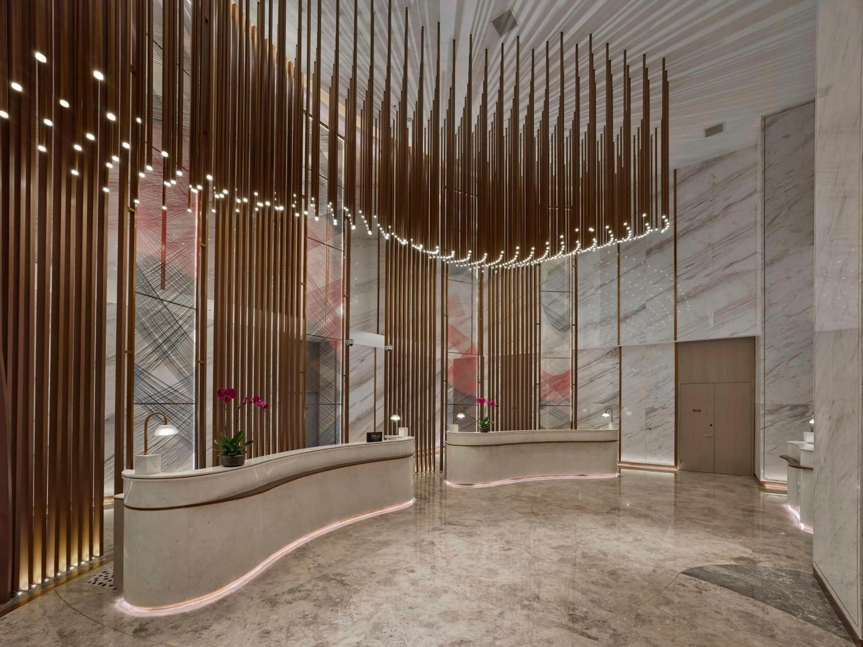 Lobby or reception in Doubletree By Hilton Nanning Wuxiang