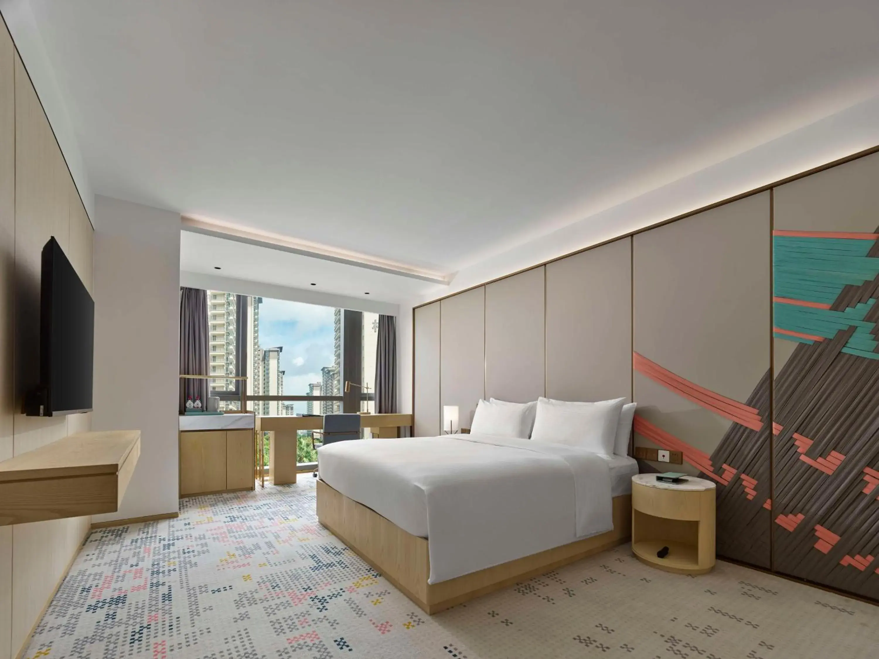 King Room - Mobility Accessible in Doubletree By Hilton Nanning Wuxiang King Room - Mobility Accessible in Doubletree By Hilton Nanning Wuxiang