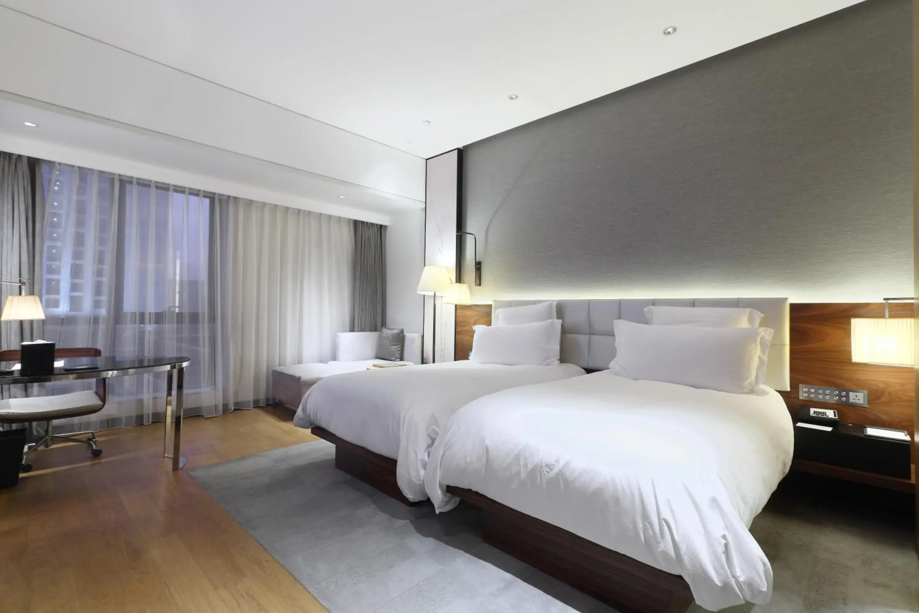 Superior Twin Room in Langham Place, Ningbo Culture Plaza Superior Twin Room in Langham Place, Ningbo Culture Plaza