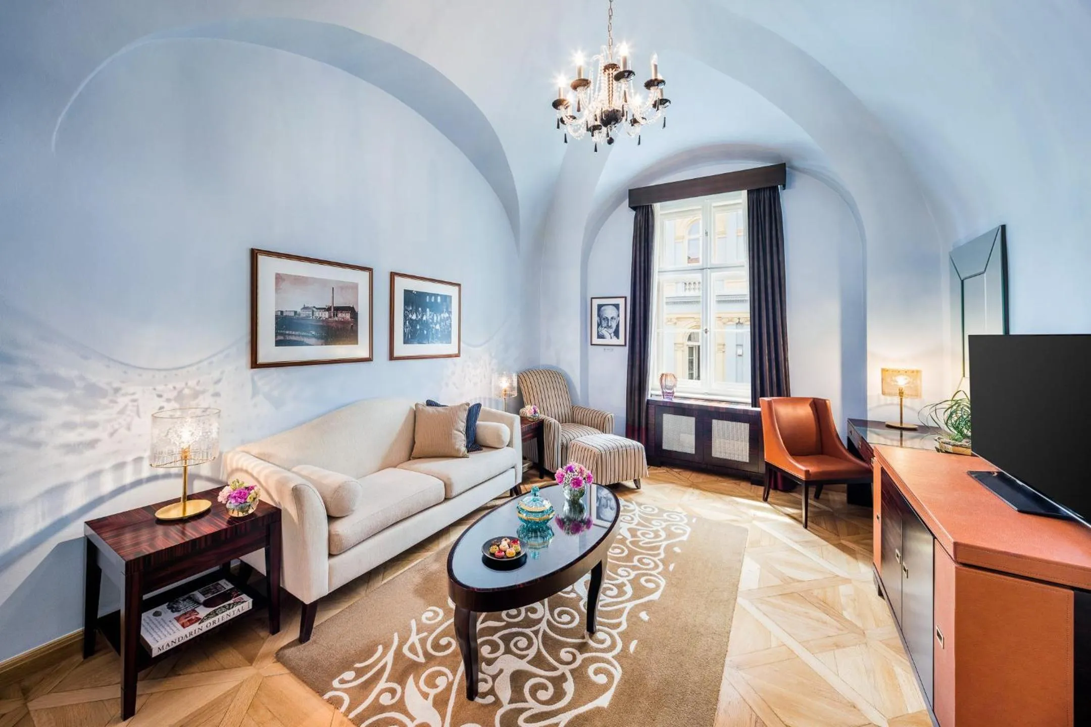 Photo of the whole room in Mandarin Oriental, Prague