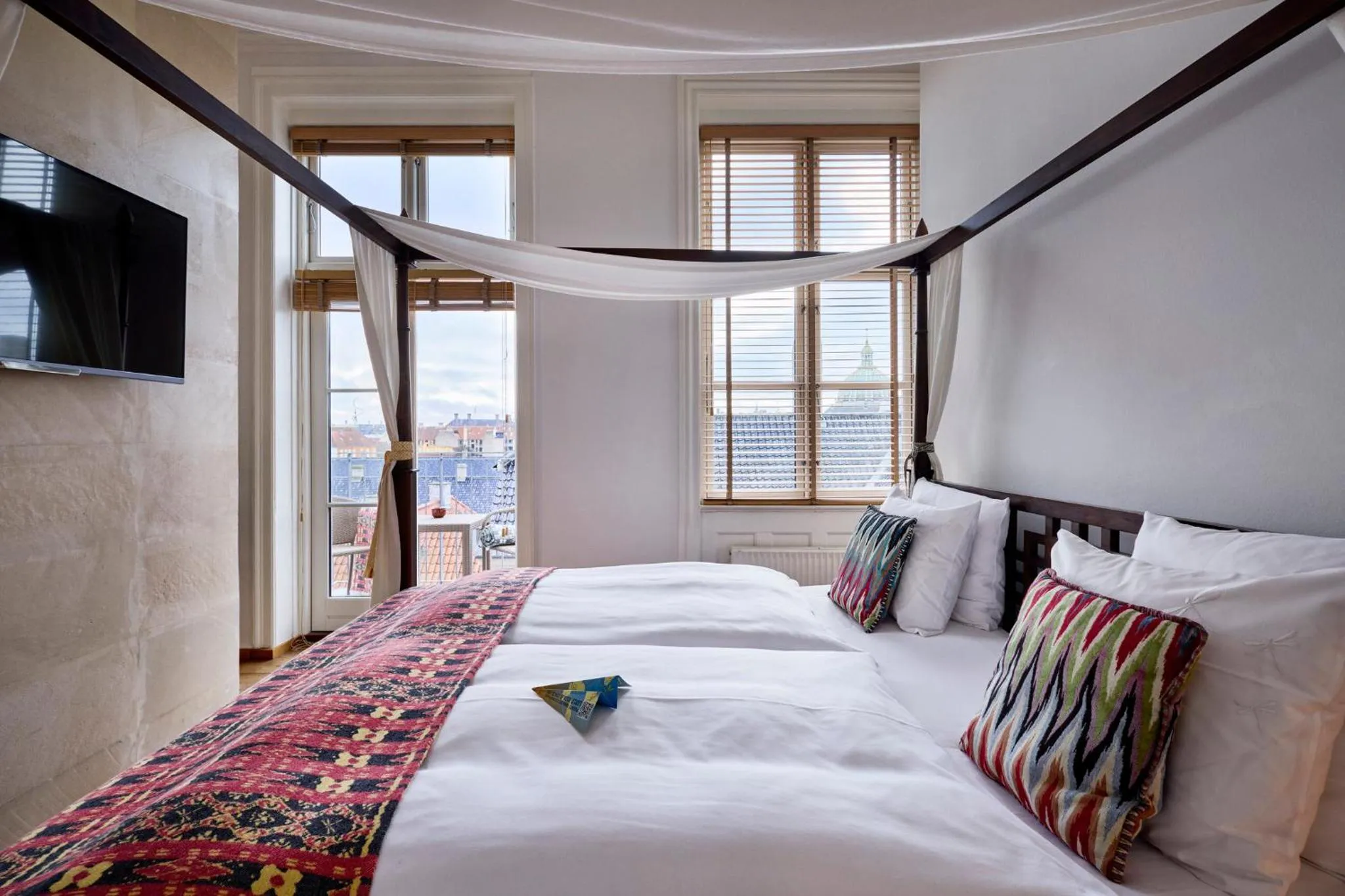 Bedroom, Bed in Babette Guldsmeden