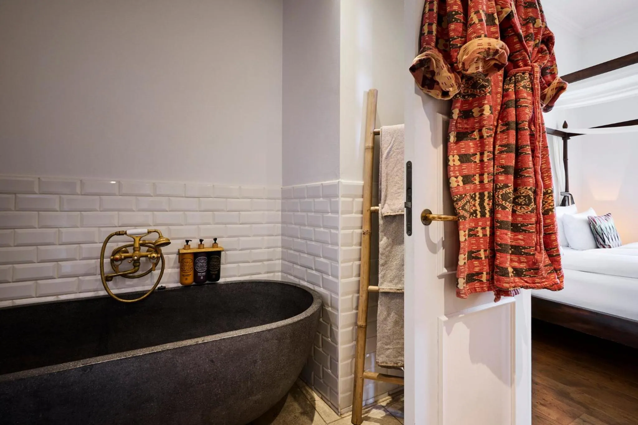 Bathroom, Bed in Babette Guldsmeden