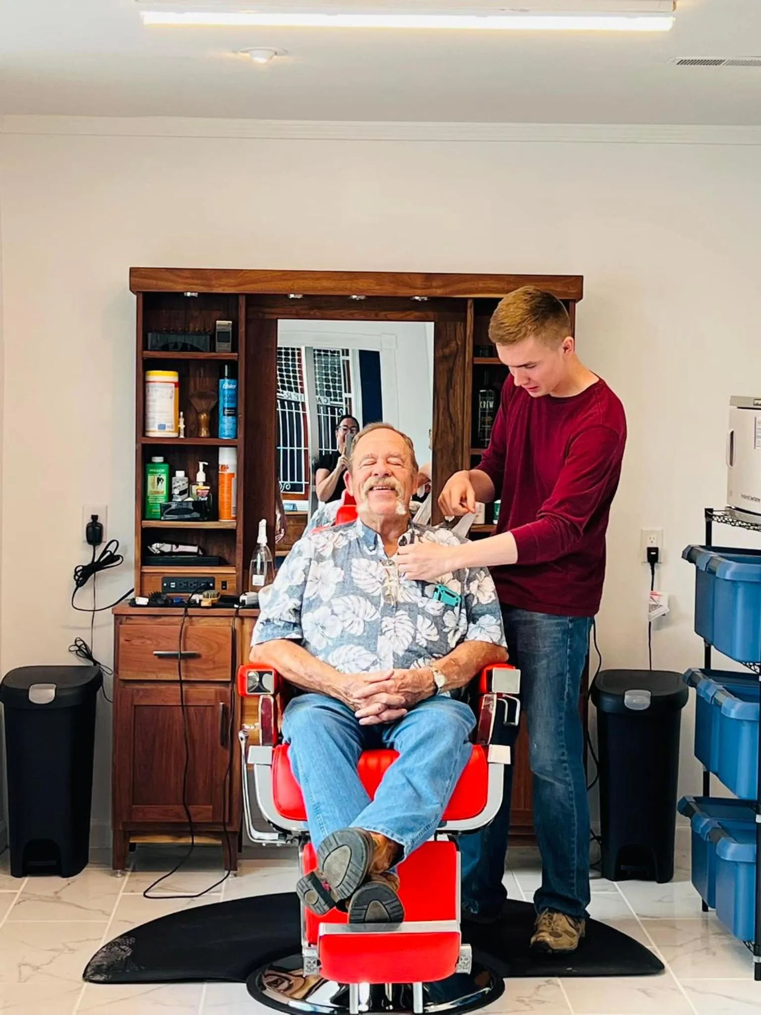 hair dryier in EC Reed's Mercantile and Hotel