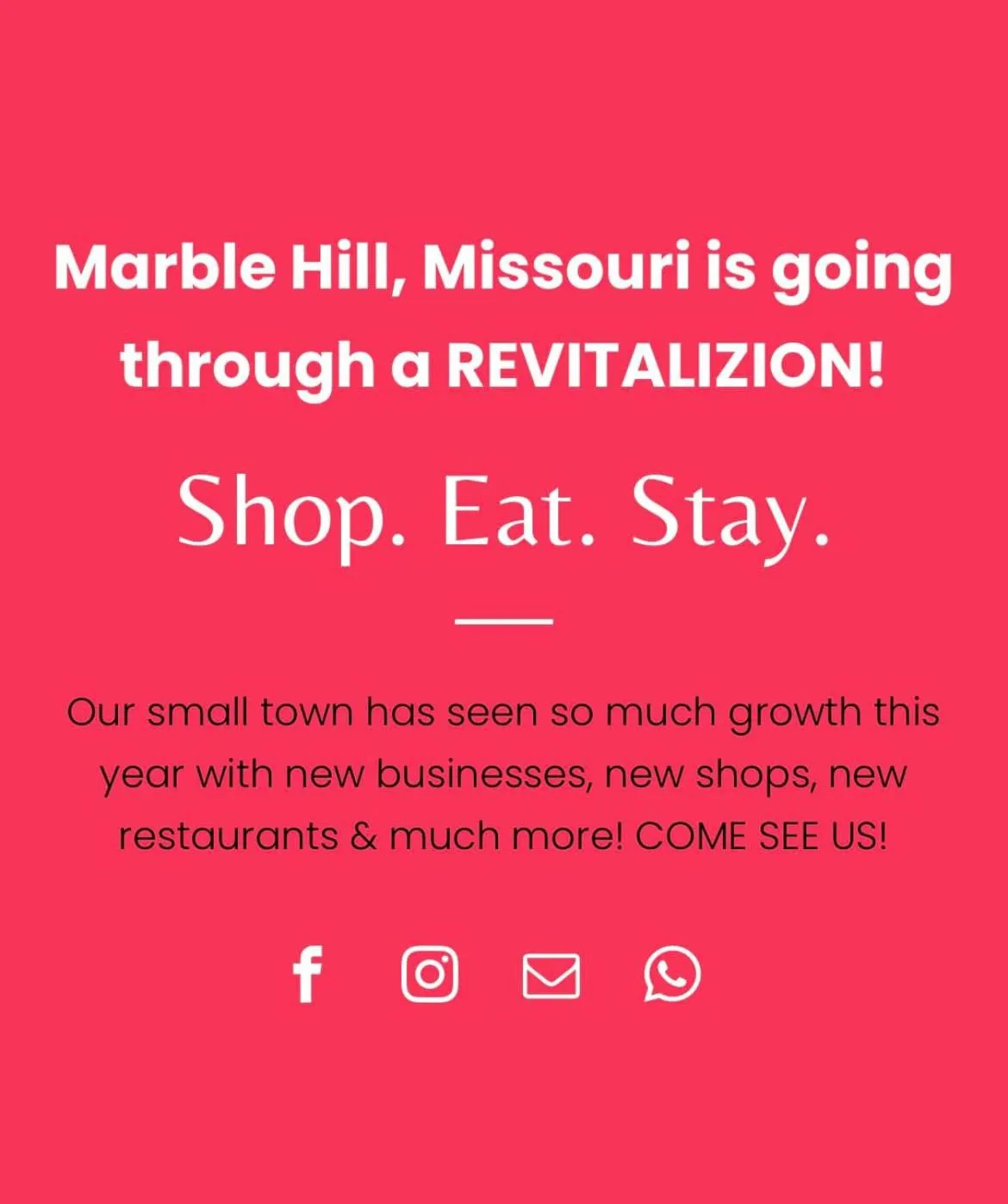 Text overlay in EC Reed's Mercantile and Hotel