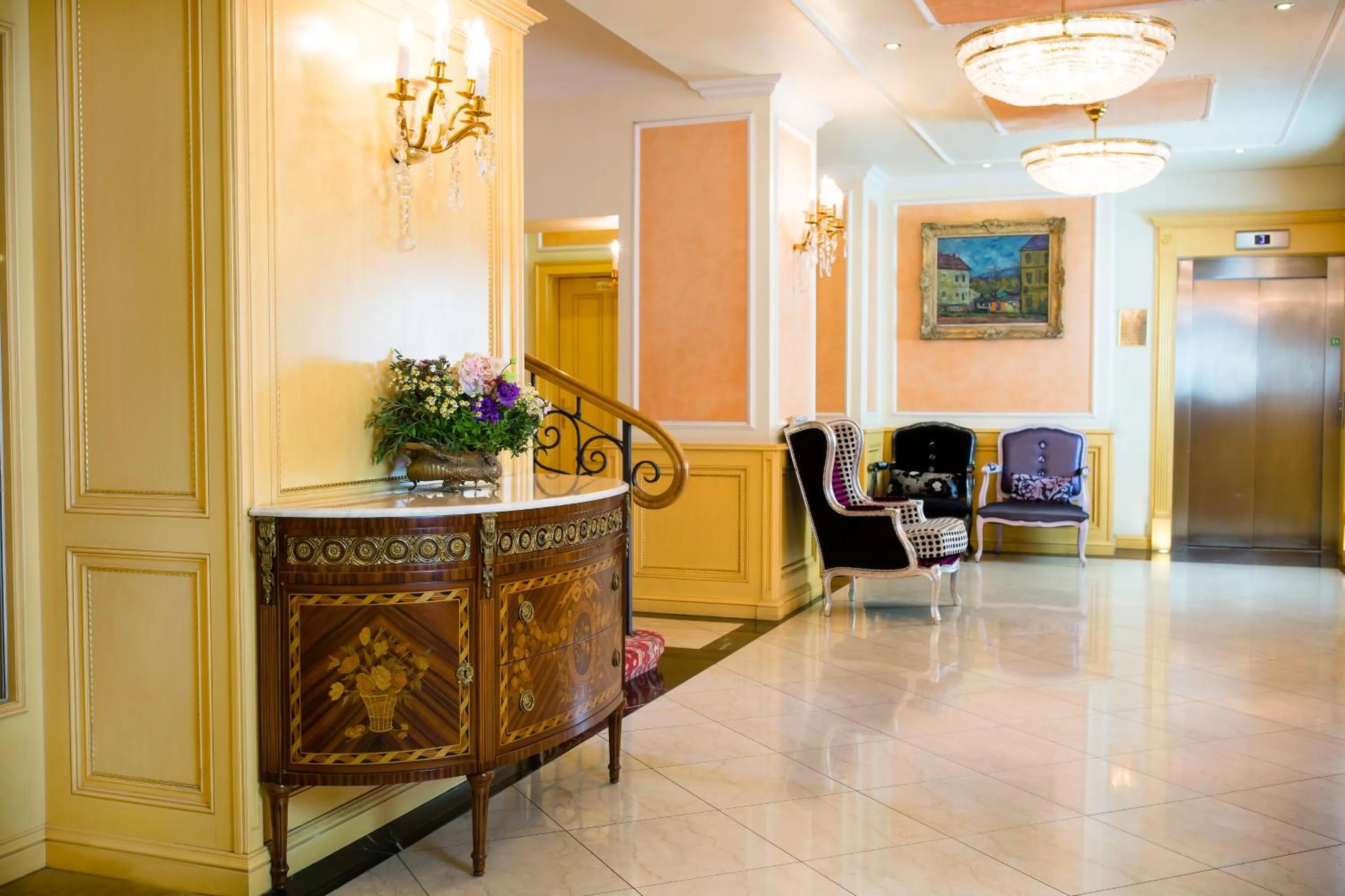 Lobby or reception in Luxury Family Hotel Royal Palace