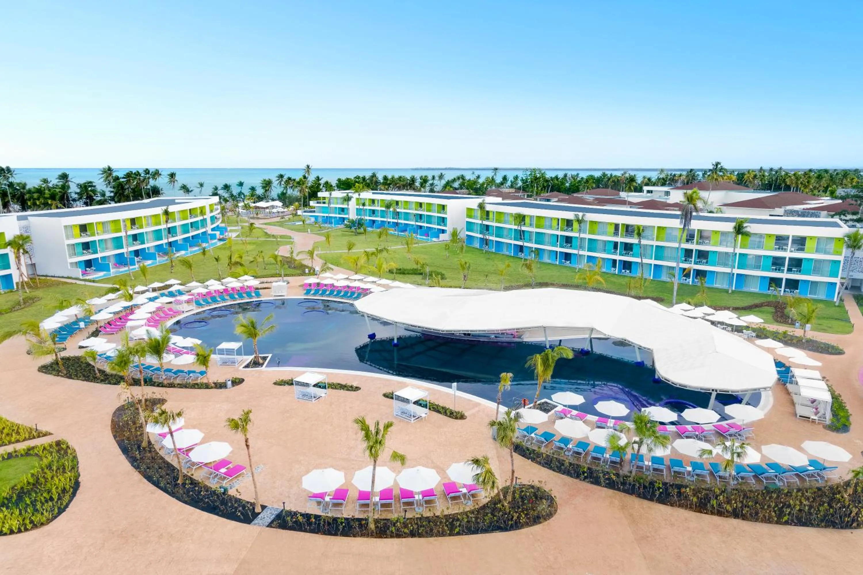 Pool view in Temptation Grand Miches Resort - All Inclusive - Couples Only