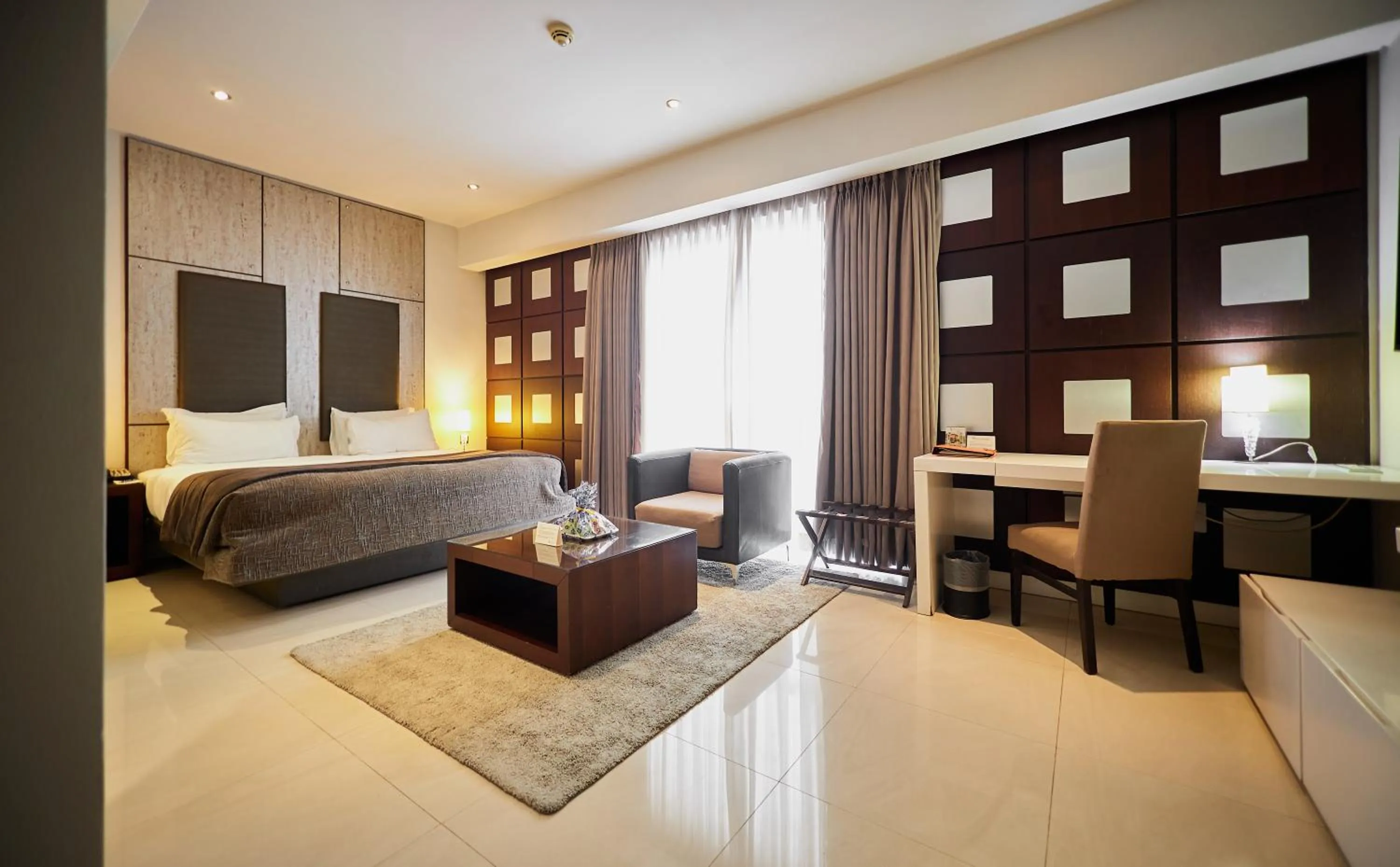 Photo of the whole room, Bed in The Wheatbaker