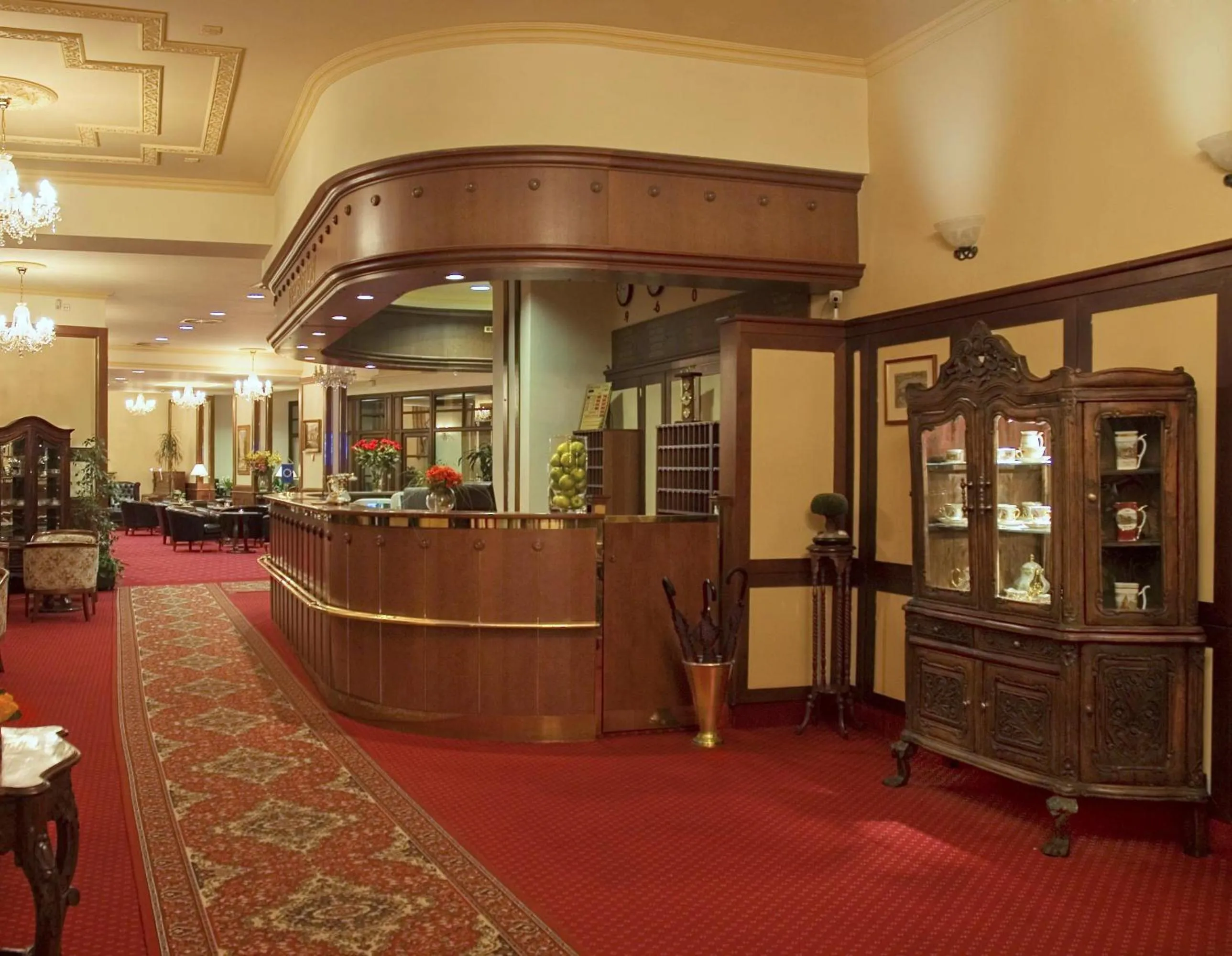 Lobby or reception in Interhotel Central