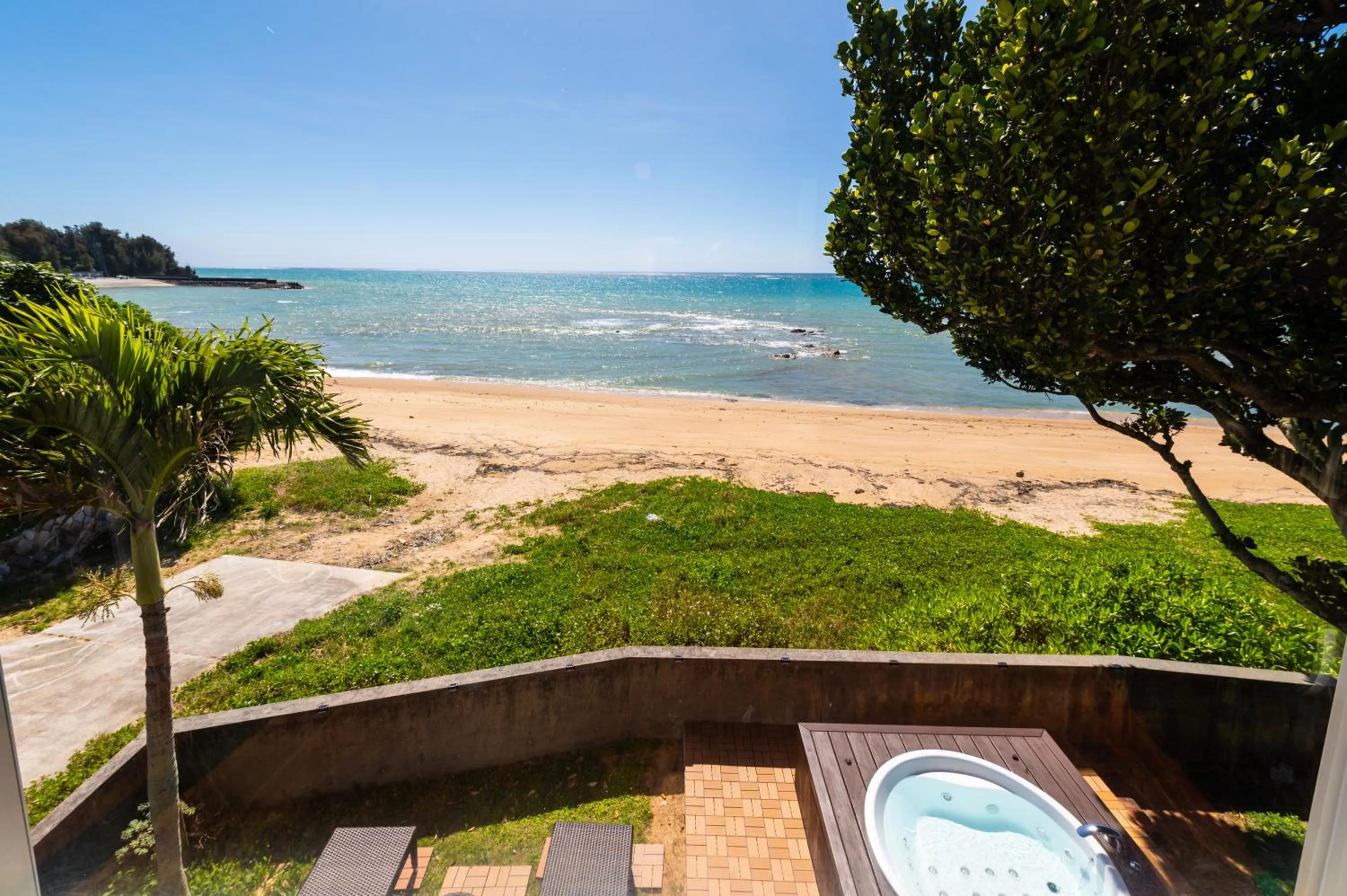 View (from property/room) in Pine House in Ginoza