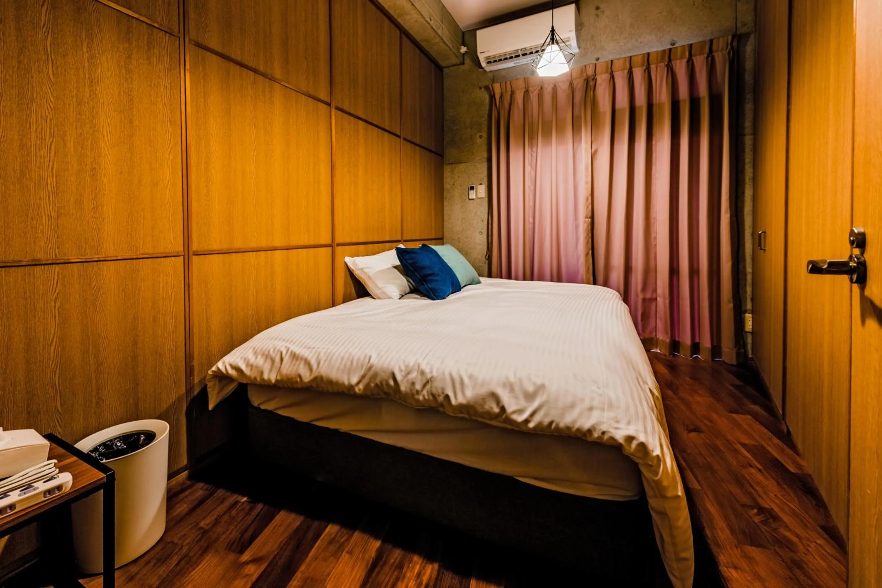 Bedroom, Bed in Pine House in Ginoza