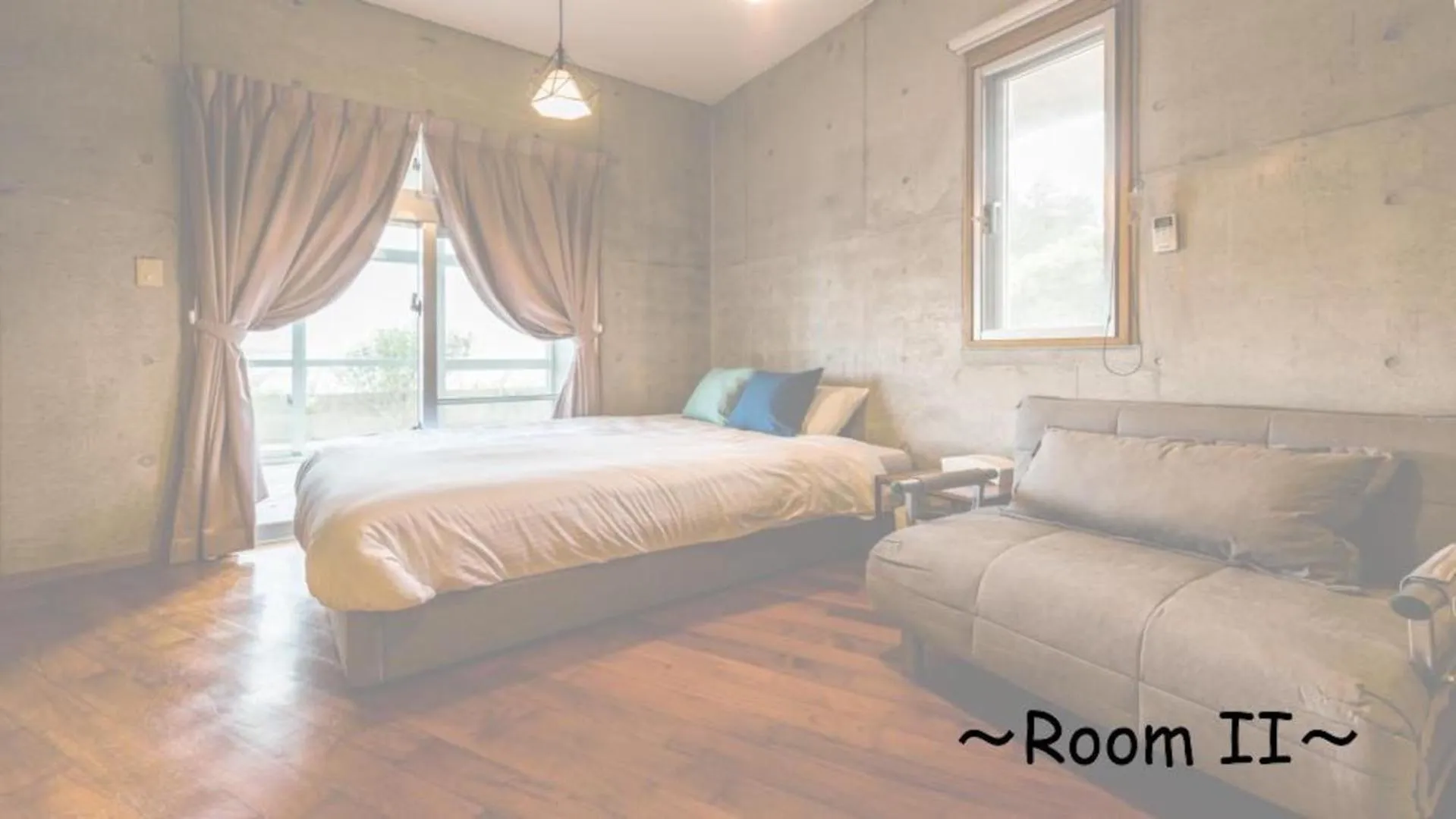 Bedroom, Bed in Pine House in Ginoza