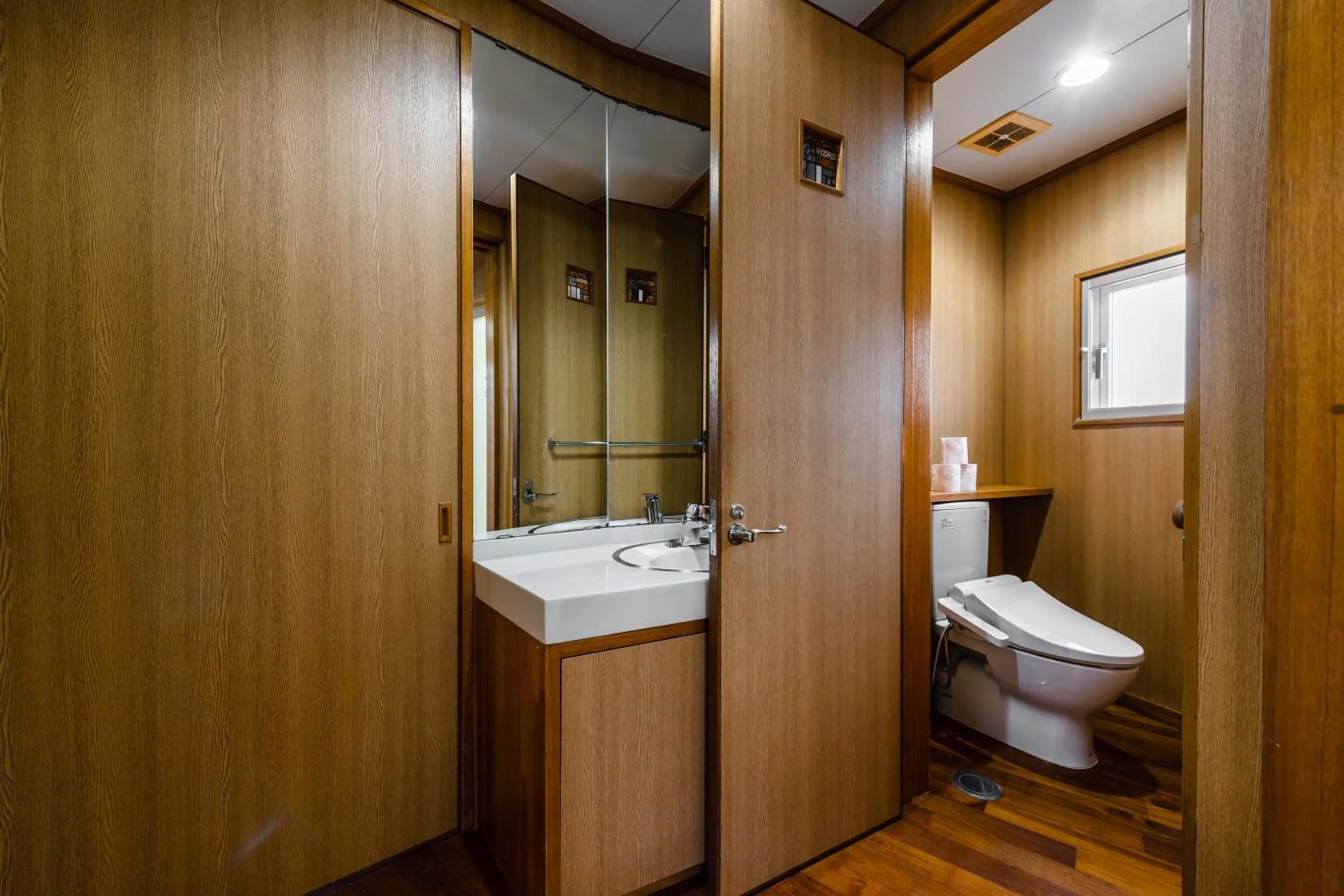Bathroom in Pine House in Ginoza