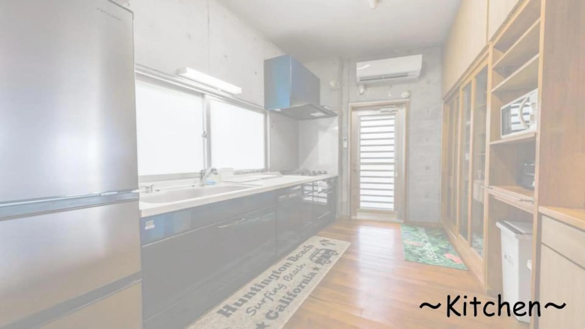 kitchen in Pine House in Ginoza