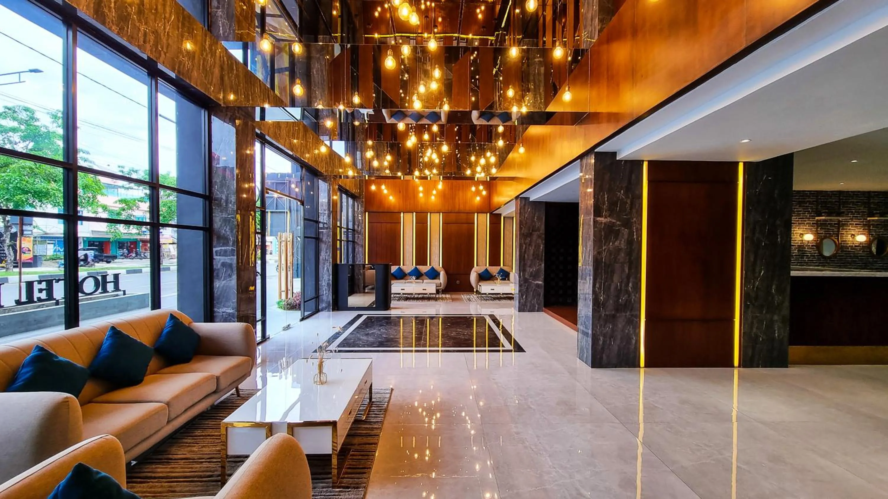 Lobby or reception in Hotel Rasamala