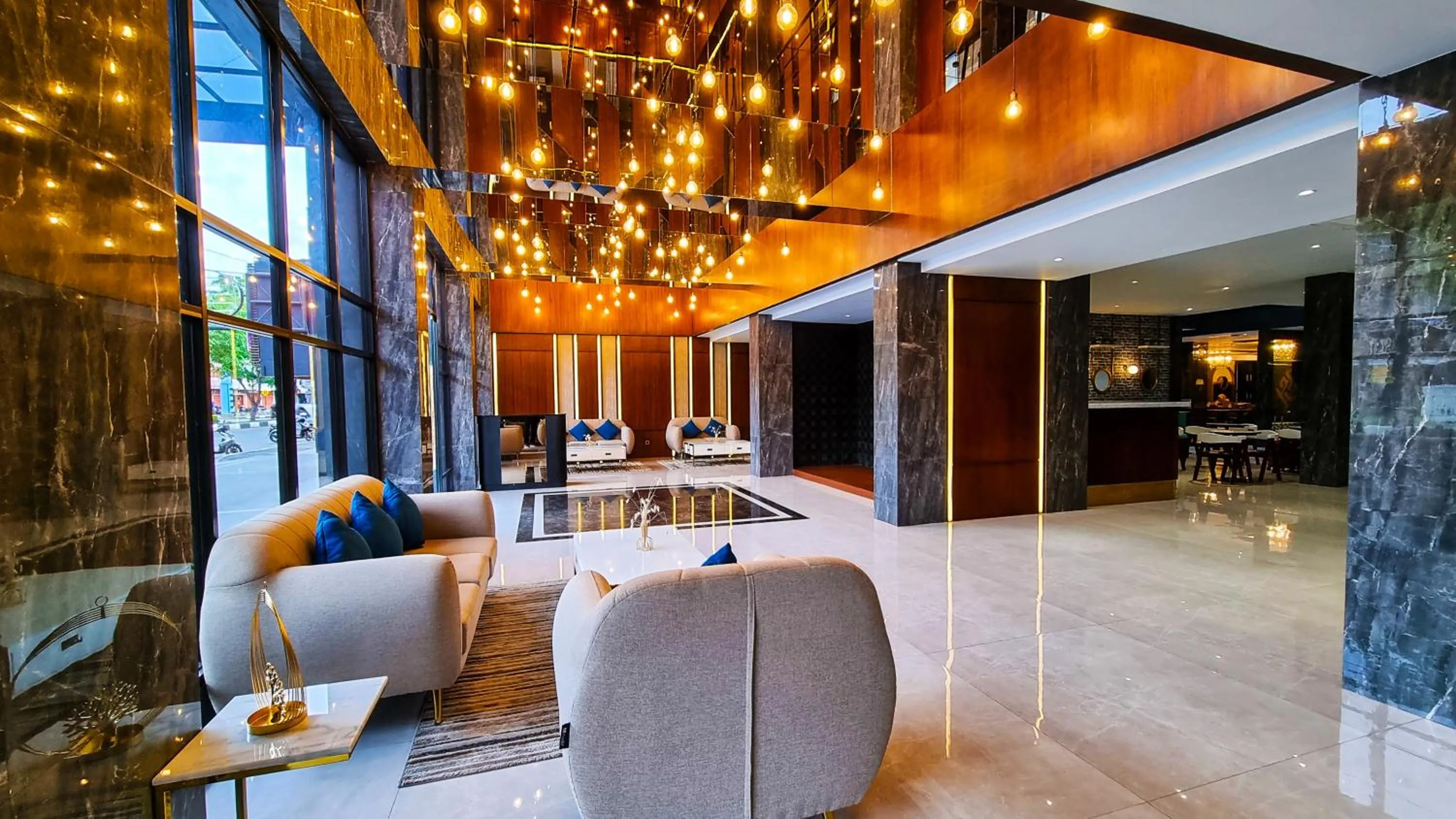 Lobby or reception in Hotel Rasamala