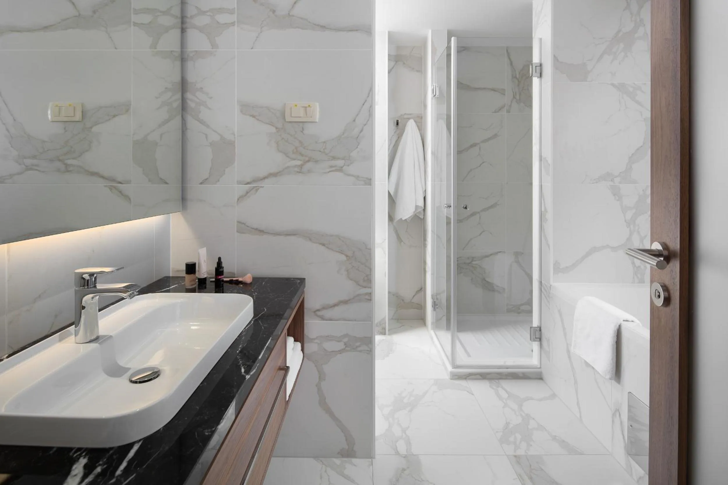 Shower in Hotel Milan