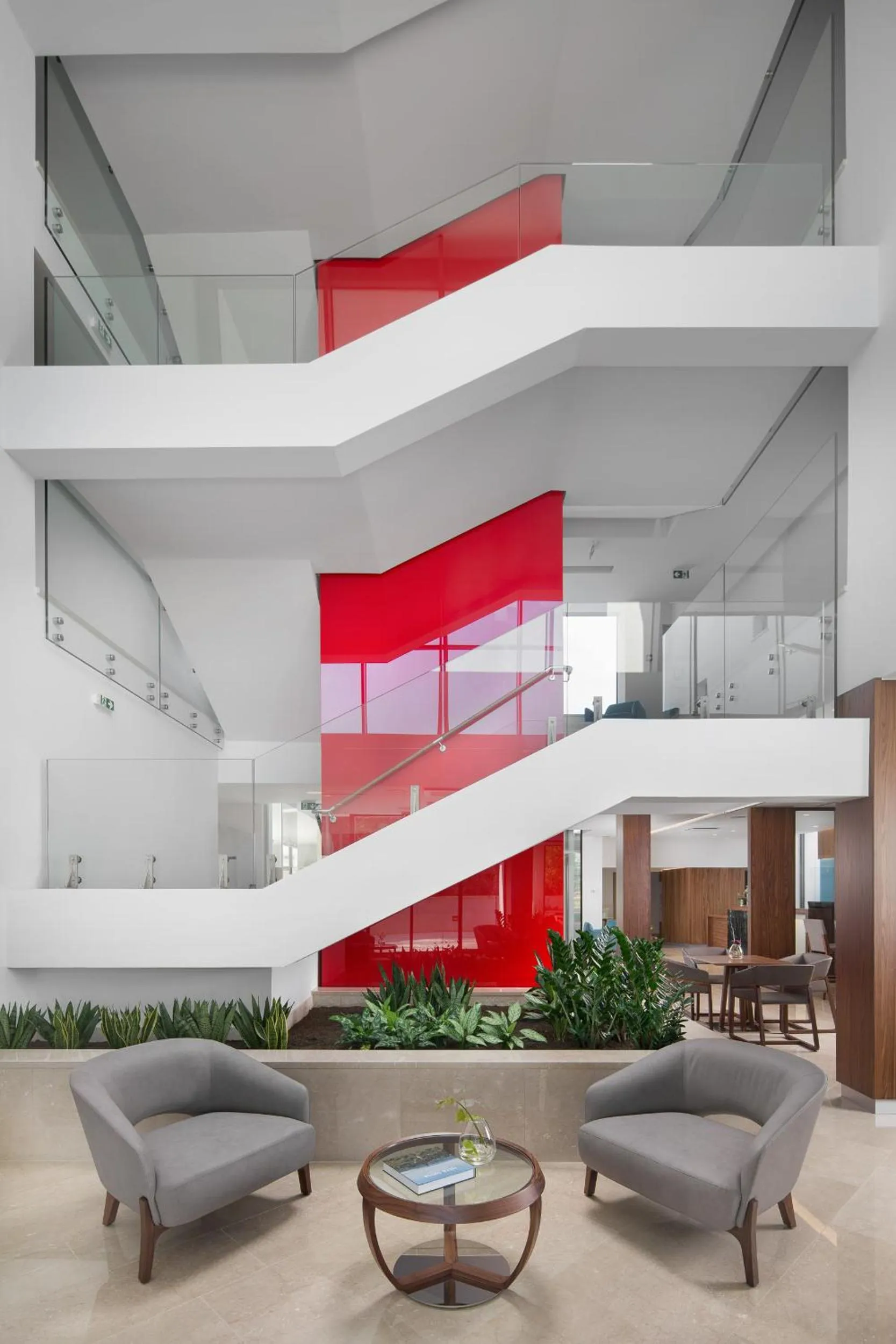 Seating area in Hotel Milan