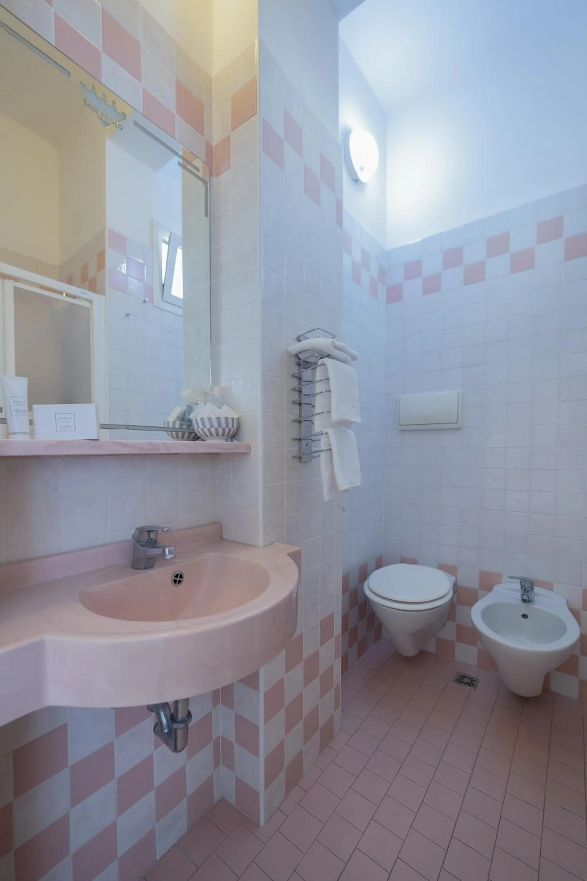 Shower in Hotel San Paolo