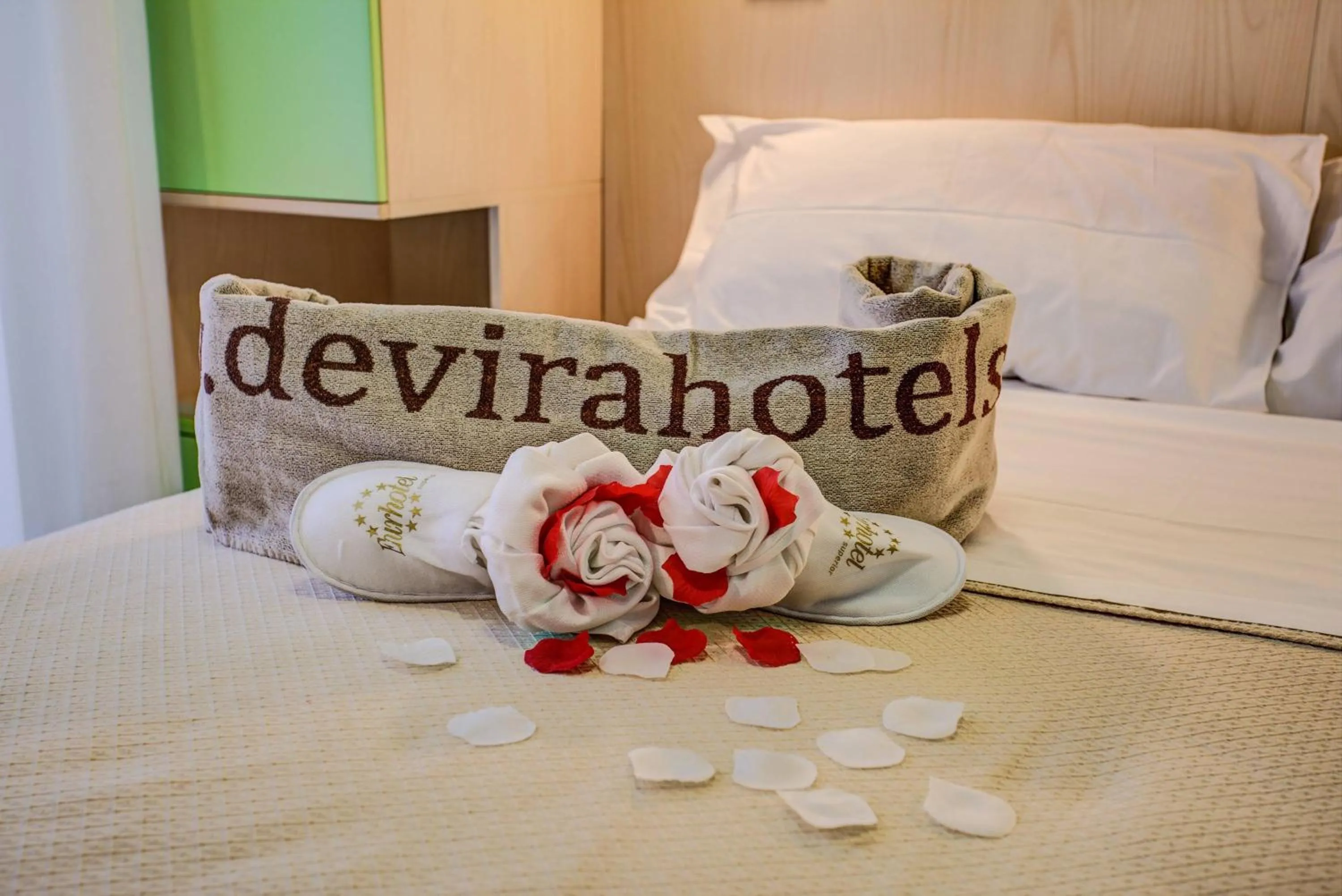 Bed in Hotel San Paolo