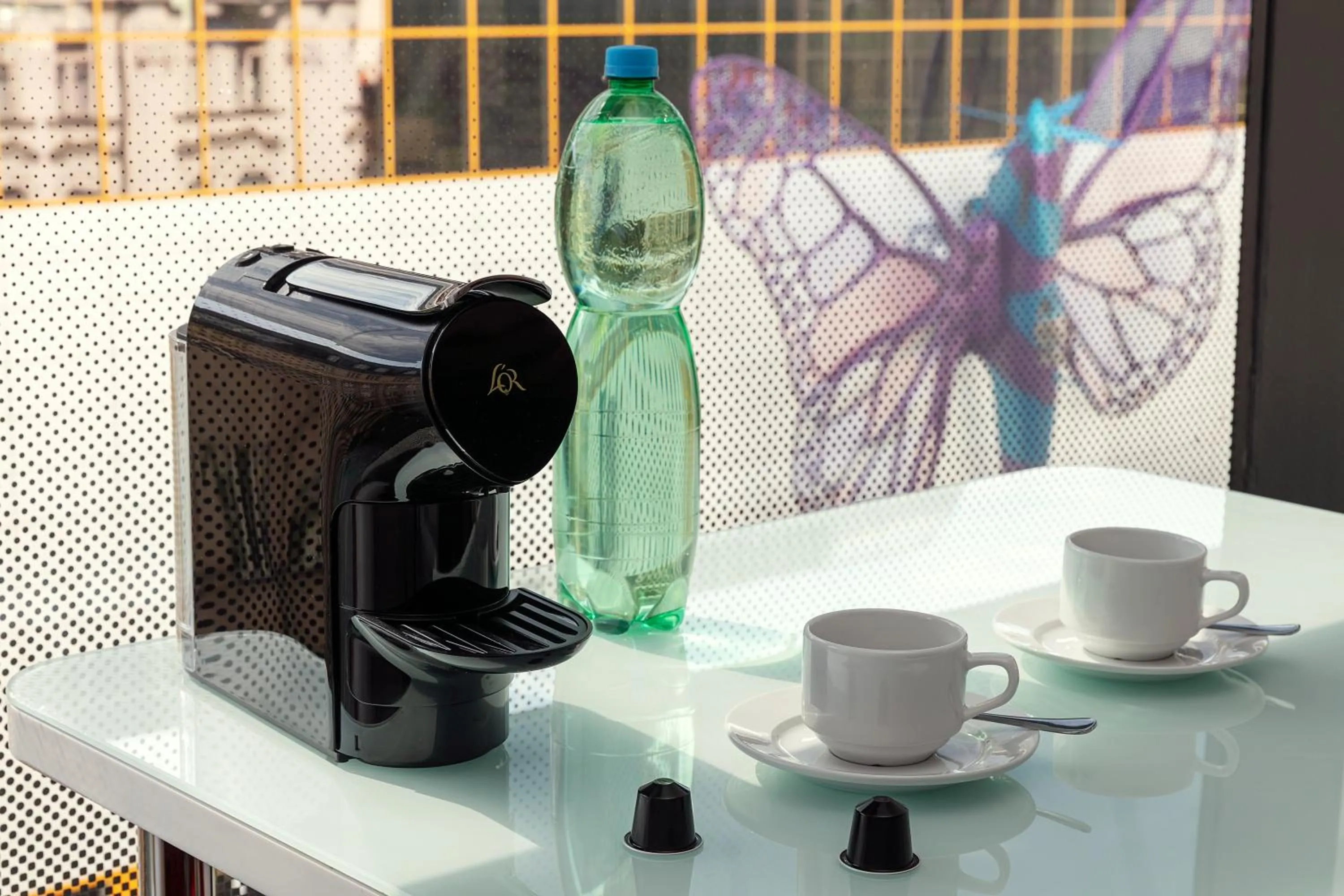 Coffee/tea facilities in Metropol Design Hotel Old Town