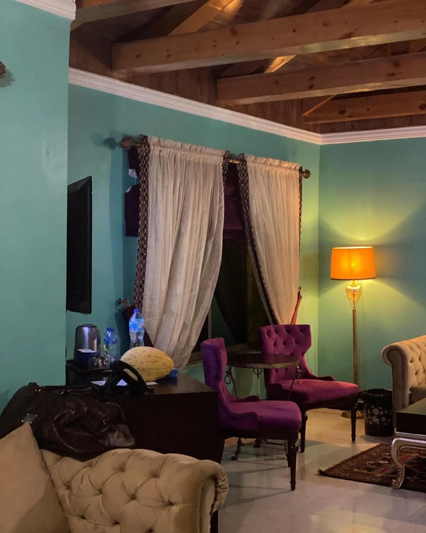 Living room in Richmond Boutique Hotel