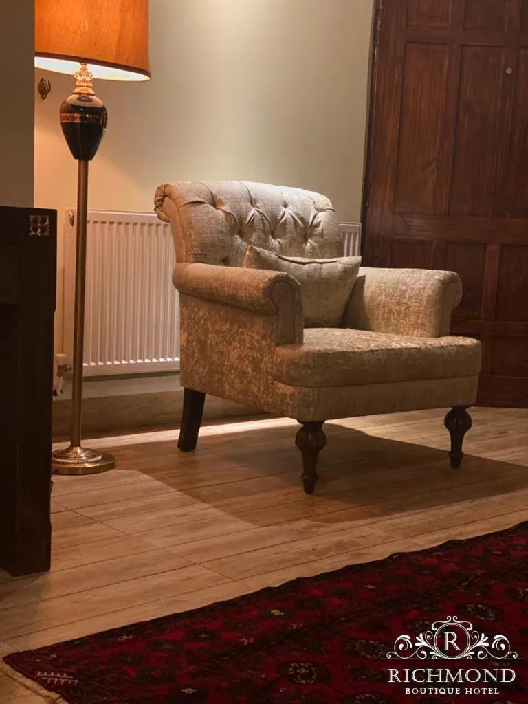 Seating area in Richmond Boutique Hotel