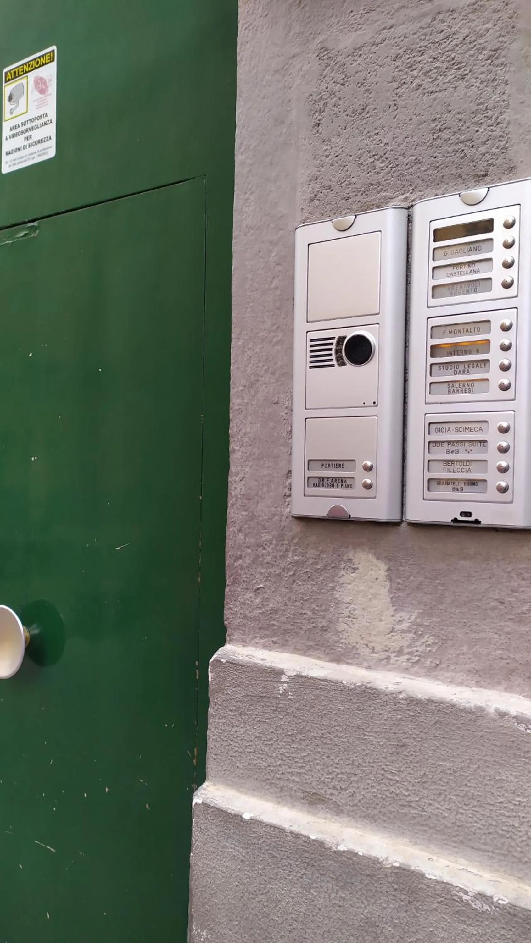 Facade/entrance in Granatelli Rooms