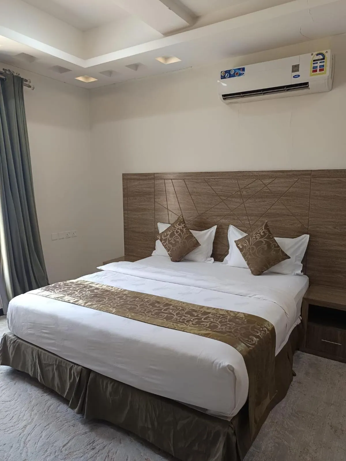 Bed in Al Farhan Hotel Qurtuba