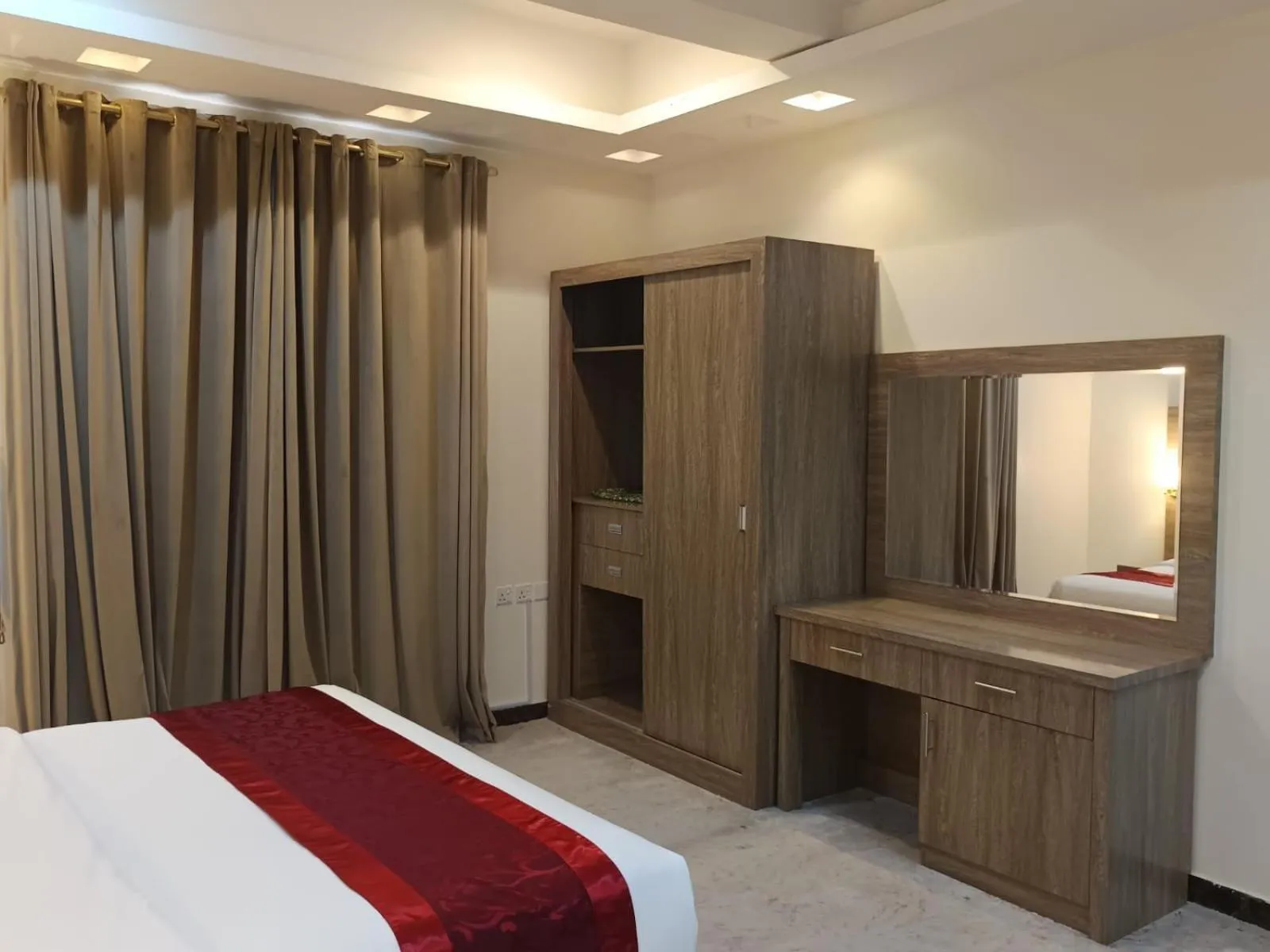 Bed in Al Farhan Hotel Qurtuba