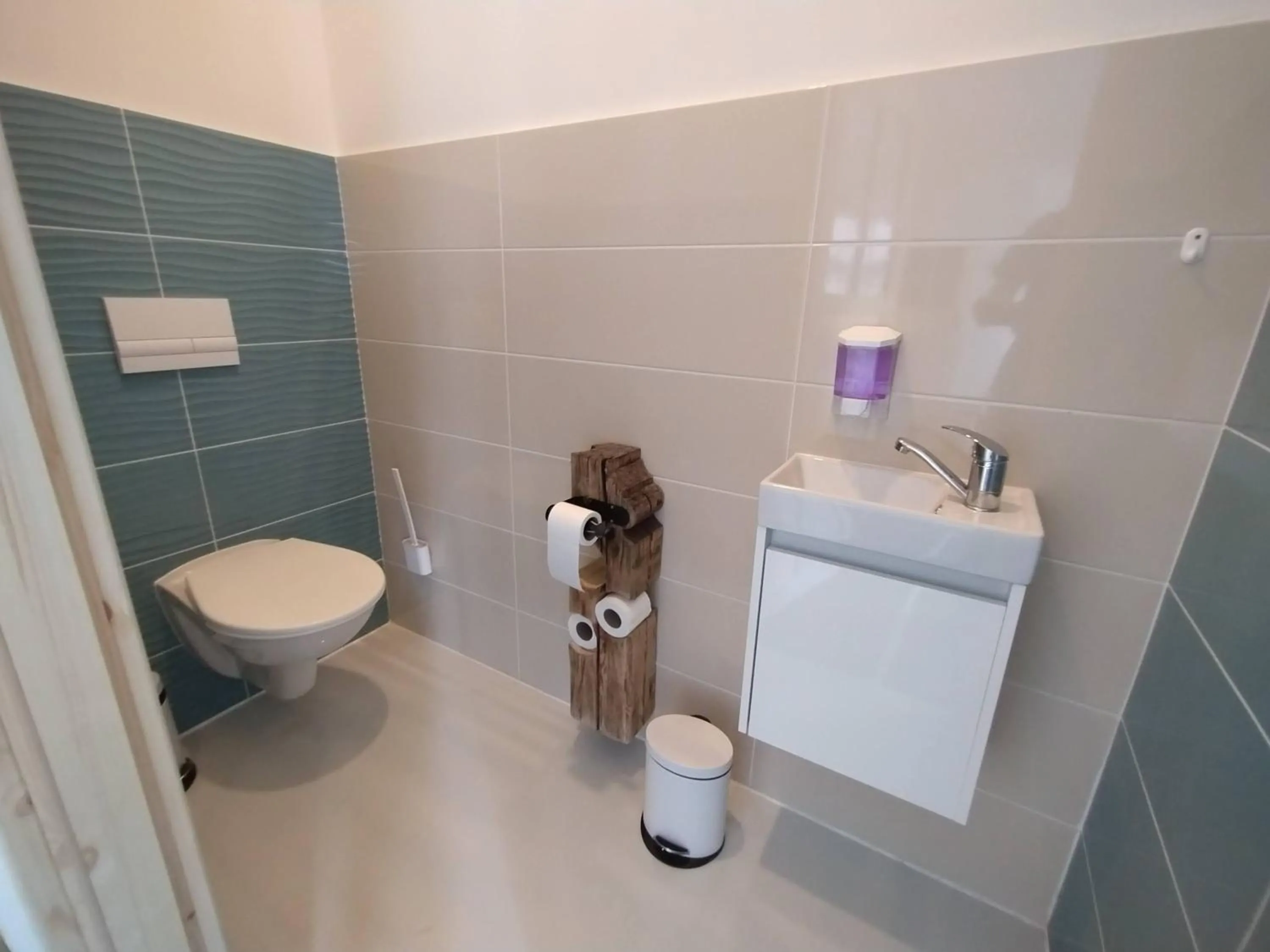 Toilet in Pension Fontána Svitavy