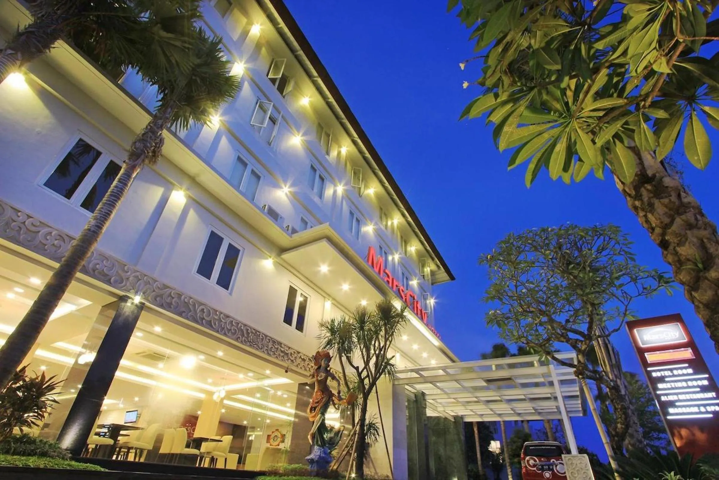 Property building in Mars City Hotel