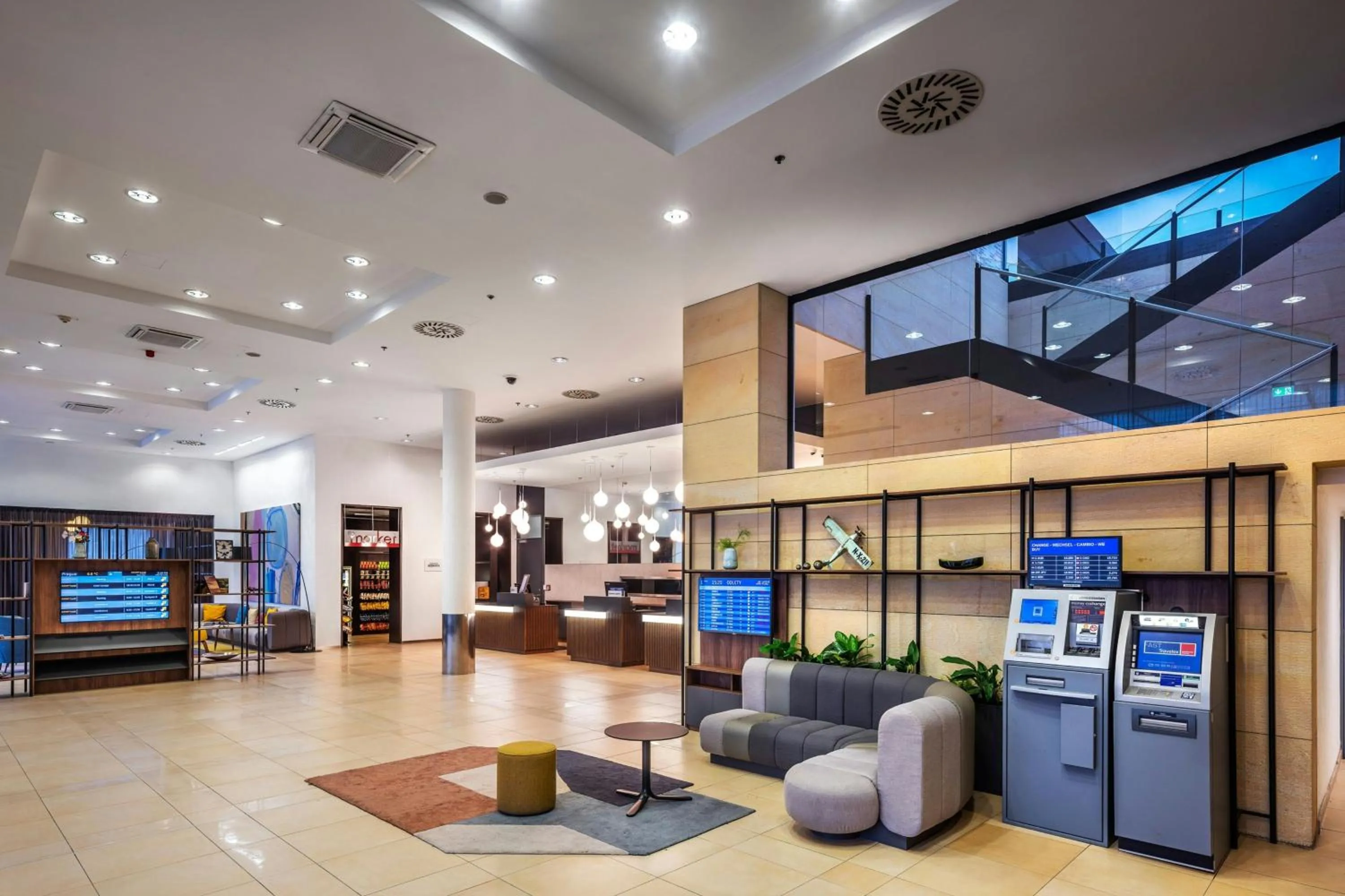 Lobby or reception in Courtyard by Marriott Prague Airport