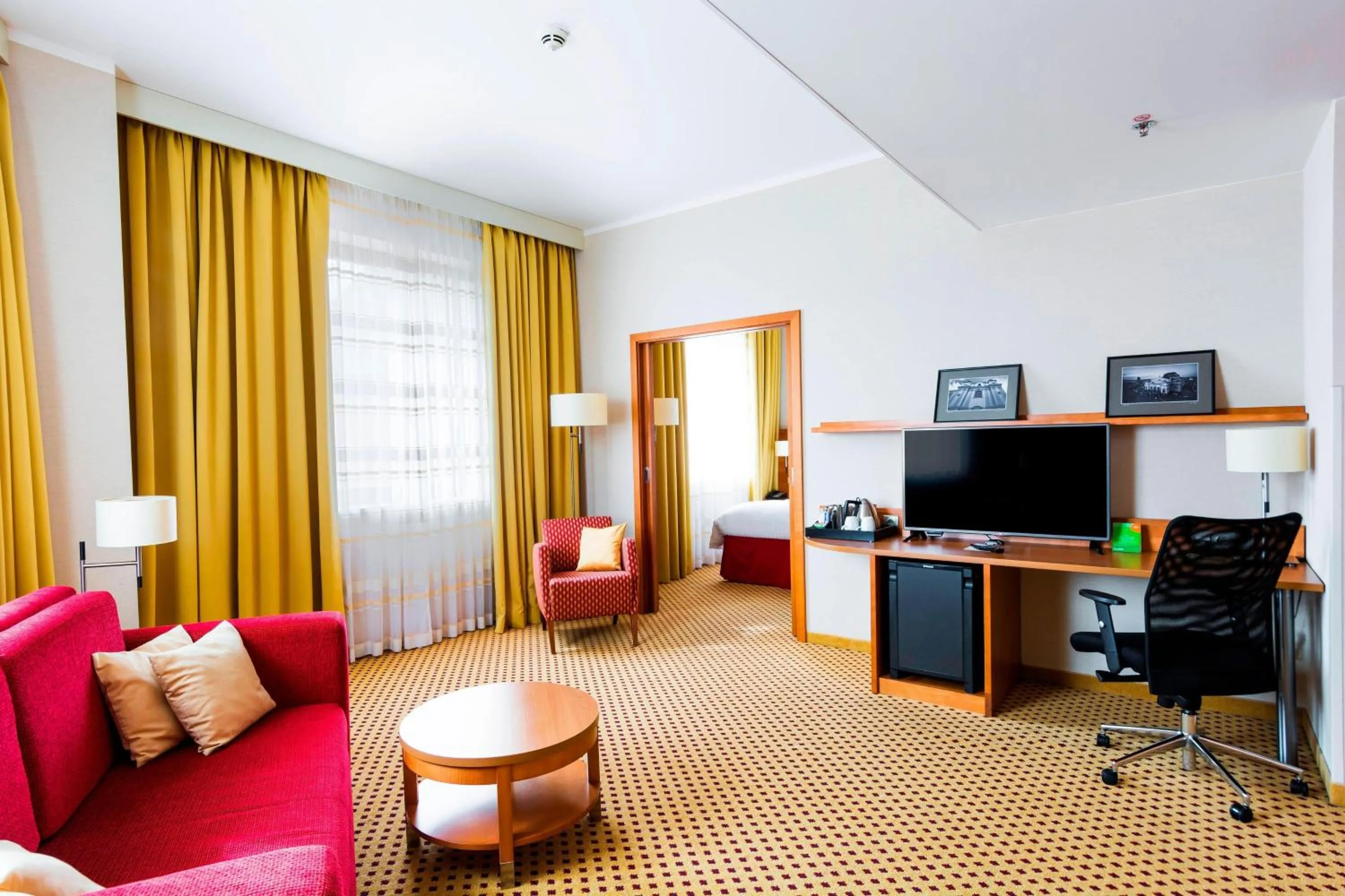 Bedroom in Courtyard by Marriott Pilsen