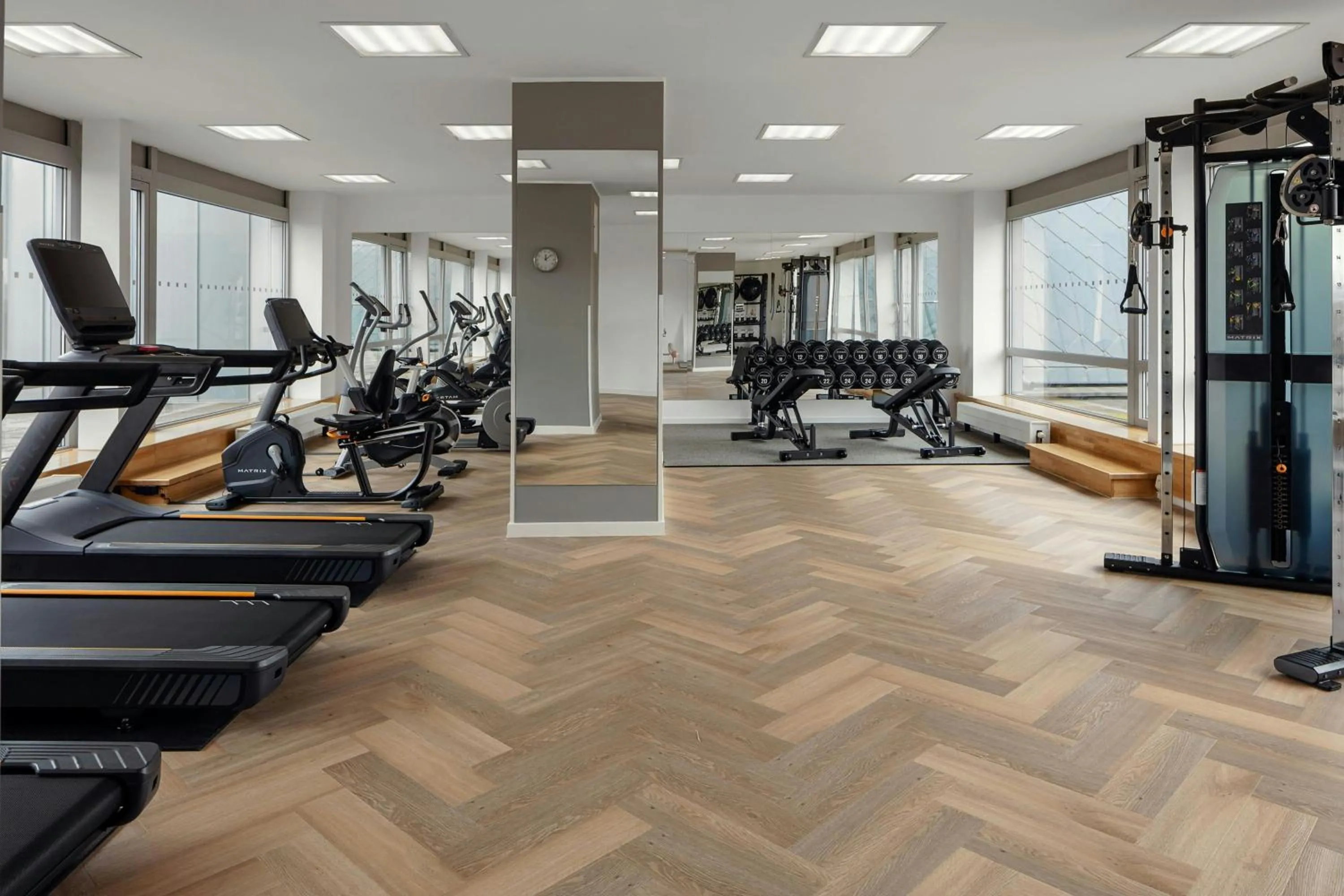 Fitness centre/facilities in Courtyard by Marriott Pilsen