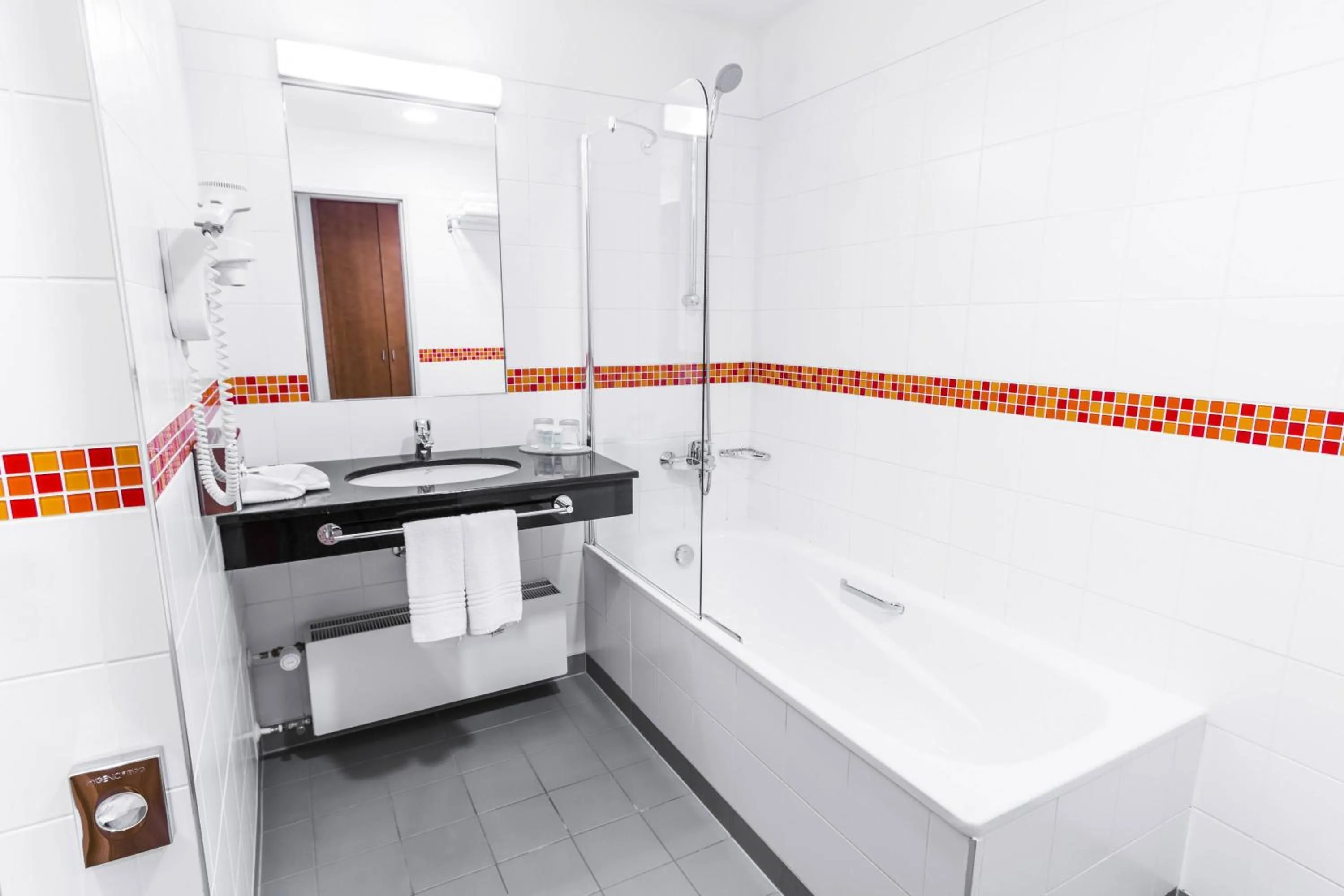 Bathroom in Courtyard by Marriott Pilsen