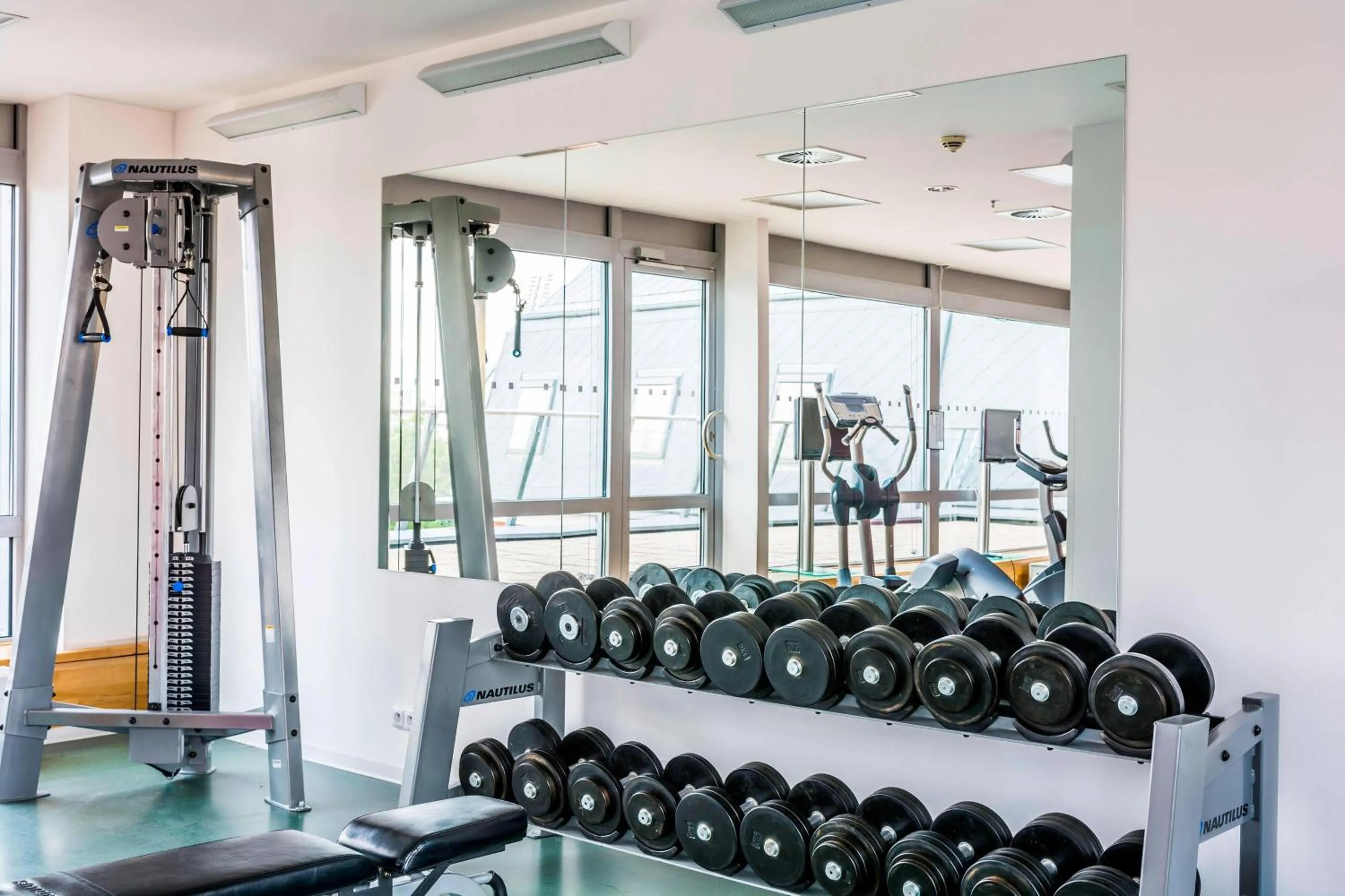 Fitness centre/facilities in Courtyard by Marriott Pilsen